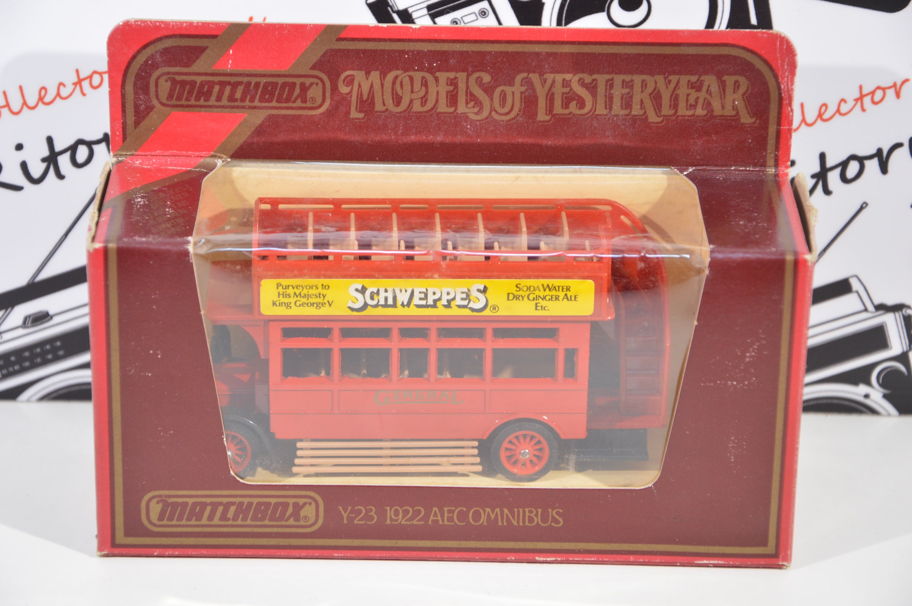 Aec Omnibus Schweppes 1922 Matchbox 1:72