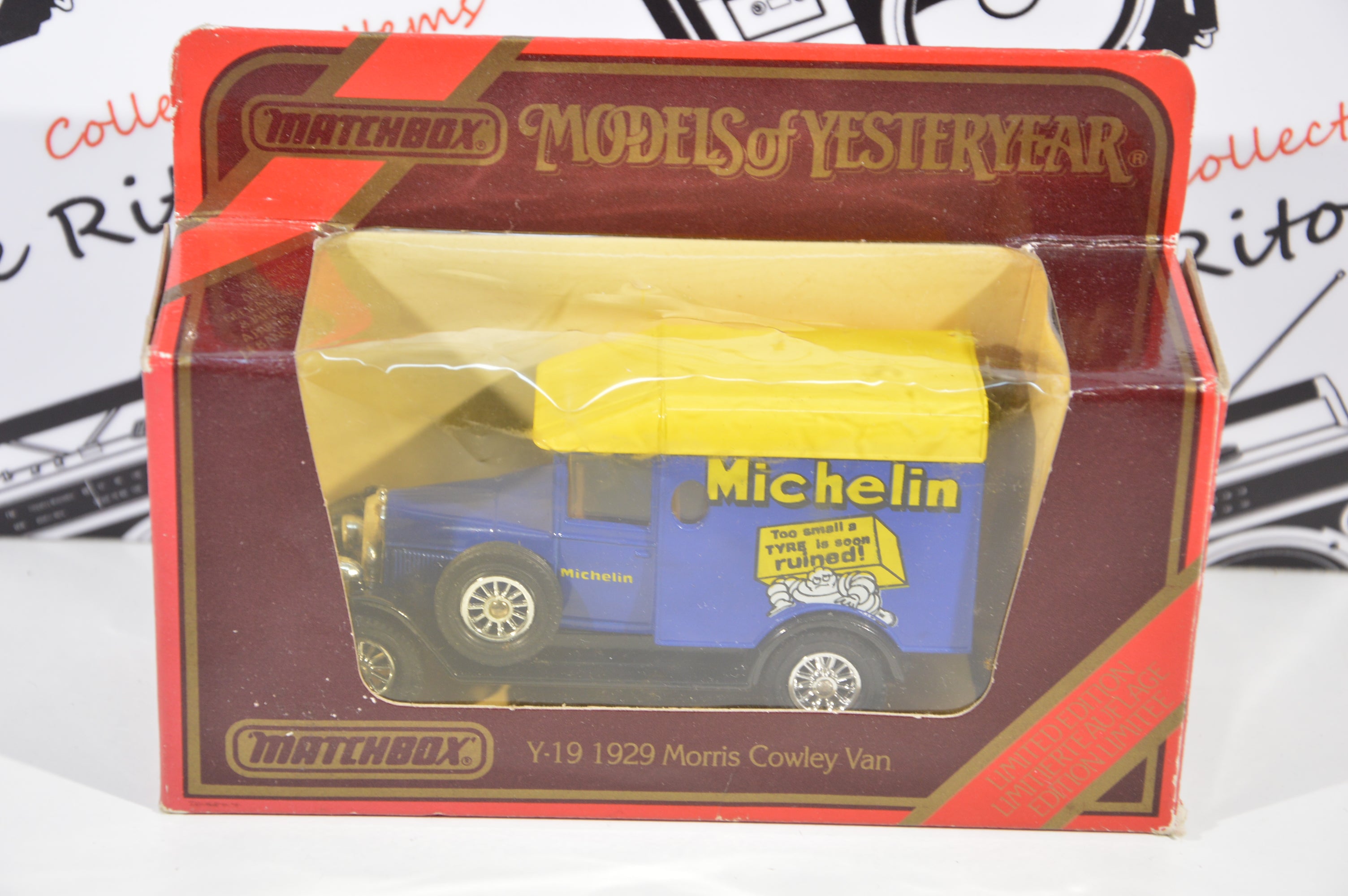 Morris Cowley Van 1929 Michelin Matchbox 1:39