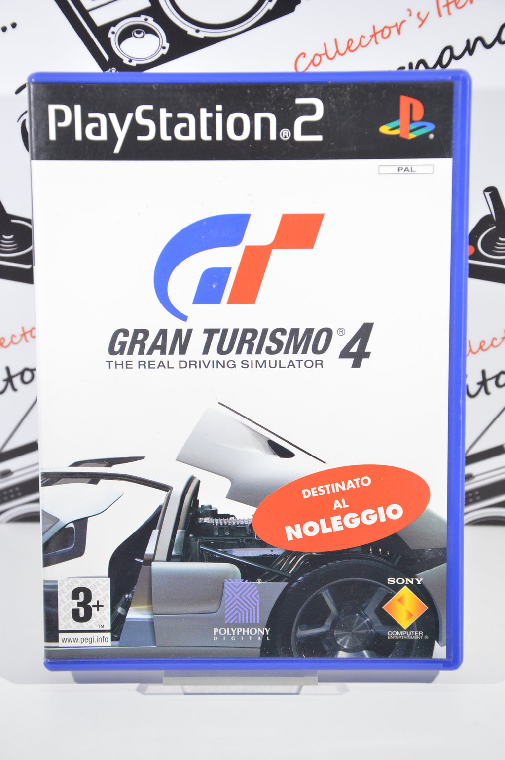 Gran Turismo 4 versione noleggio Playstation 2