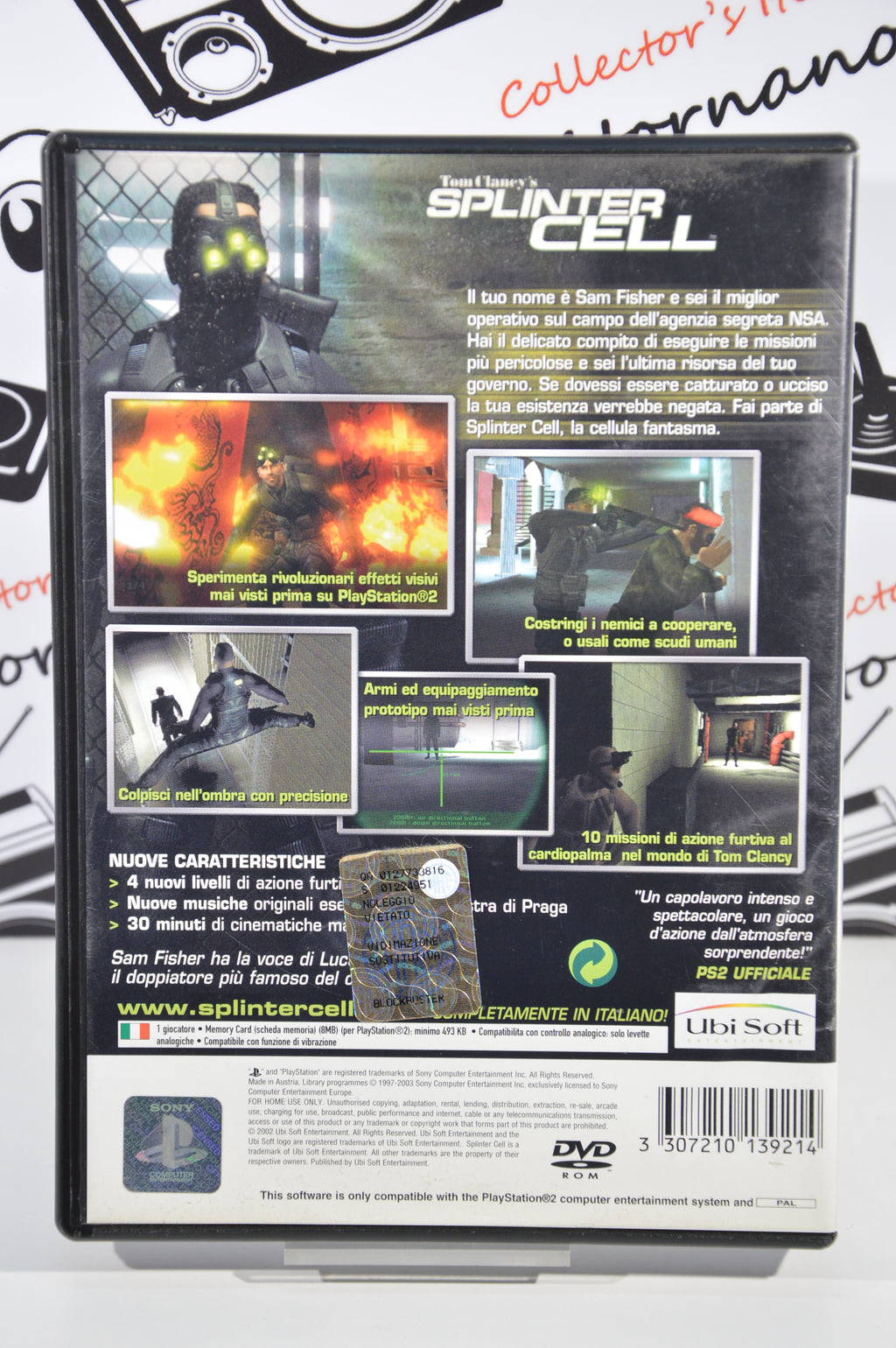Tom Clancy's Splinter cell Playstation 2