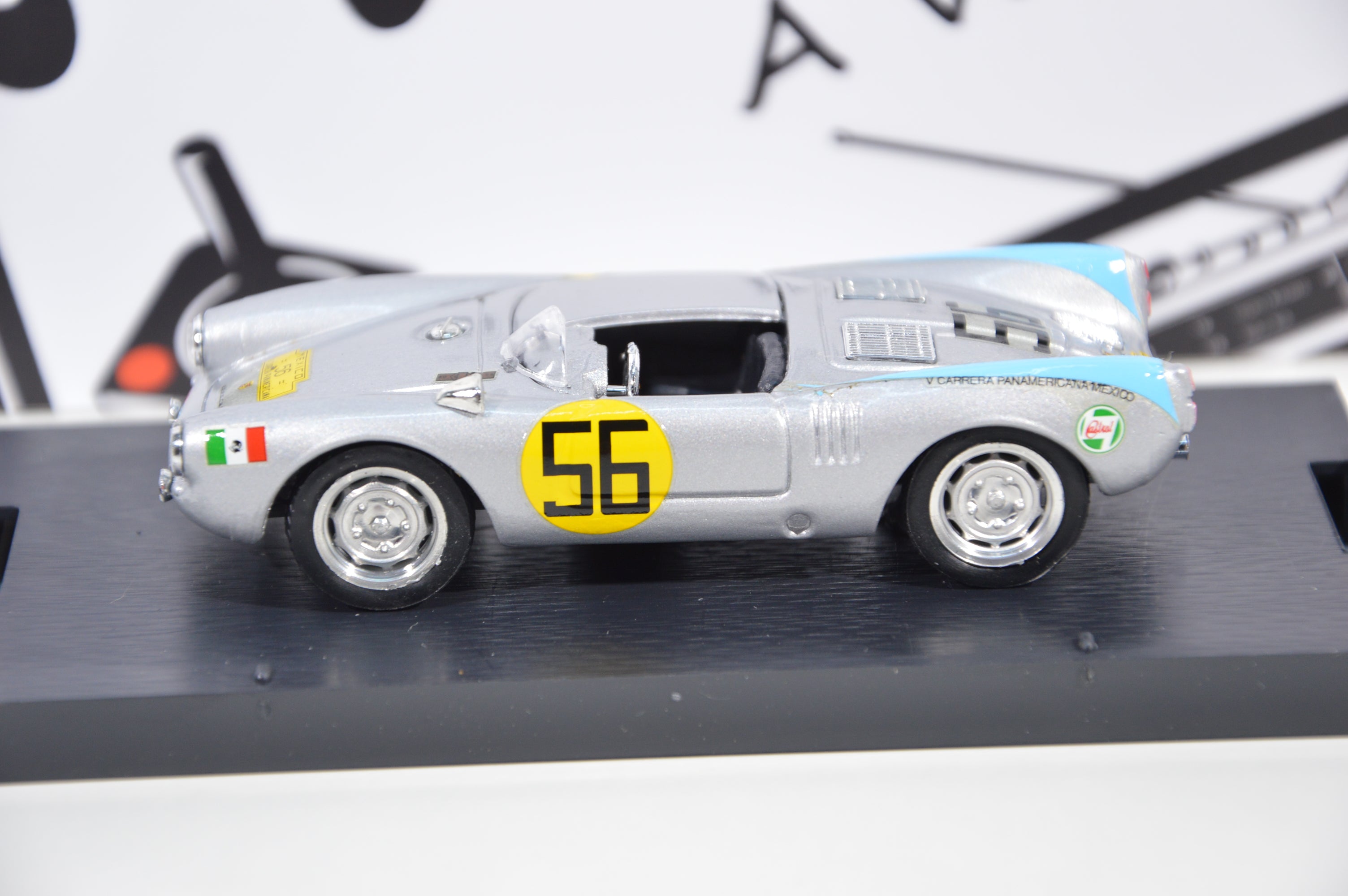Porsche 550 rs Carrera Mexico Jaroslav Juan Brumm 1:43
