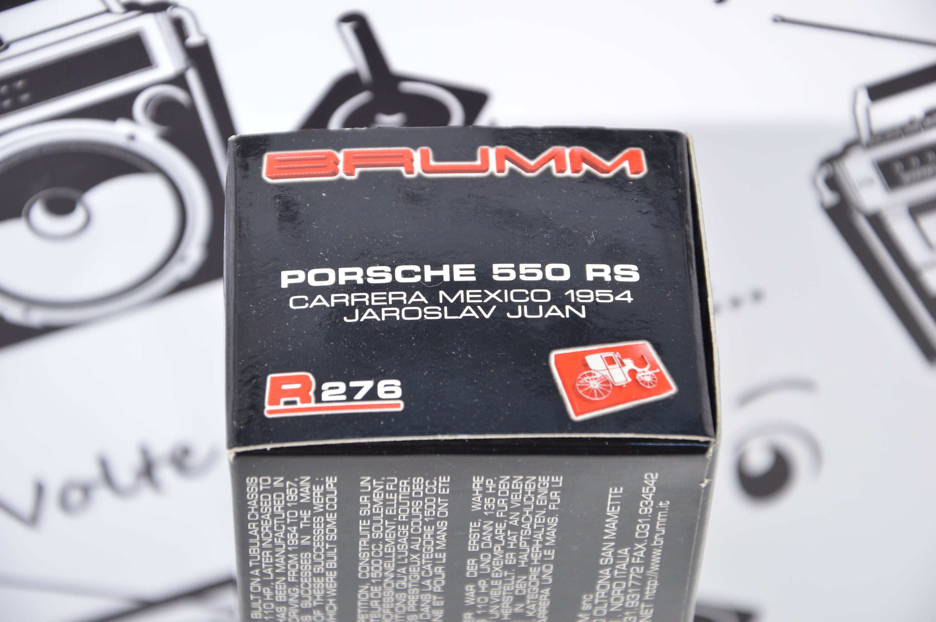 Porsche 550 rs Carrera Mexico Jaroslav Juan Brumm 1:43