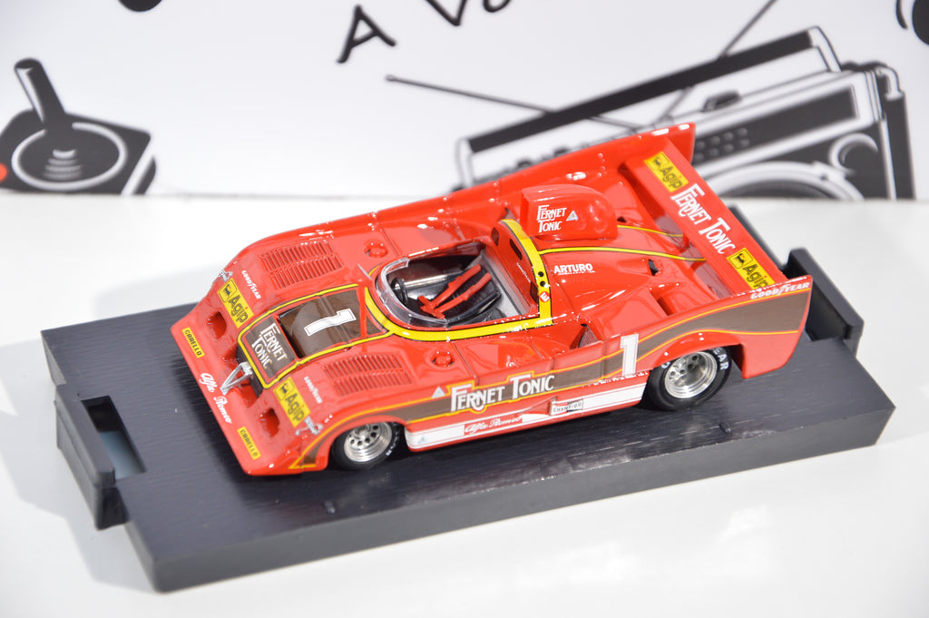 Alfa Romeo 33sc12 Coppa Florio 1977 1° Arturo Merzario Brumm 1:43