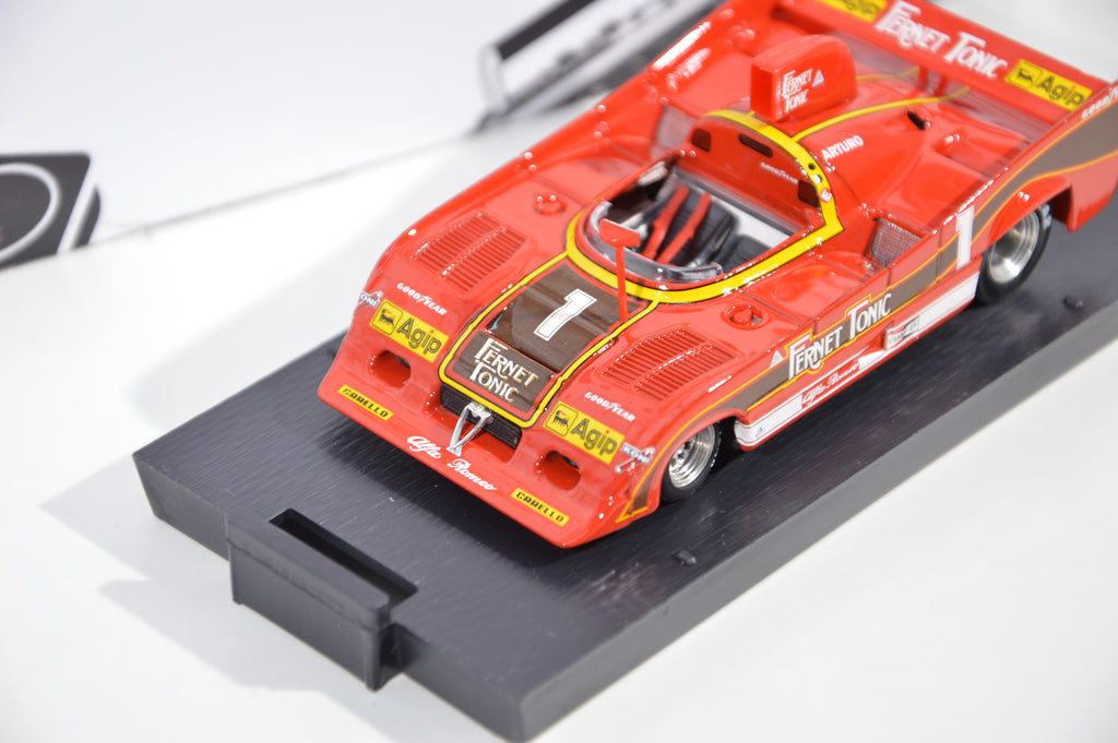 Alfa Romeo 33sc12 Coppa Florio 1977 1° Arturo Merzario Brumm 1:43
