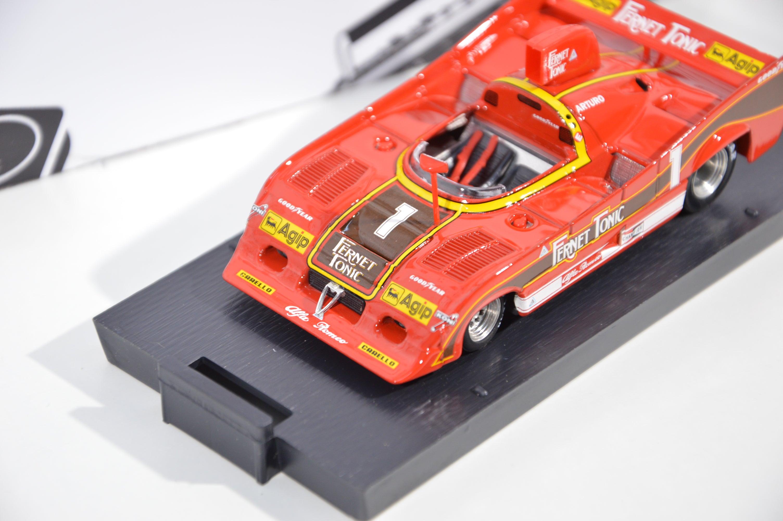 Alfa Romeo 33sc12 Coppa Florio 1977 1° Arturo Merzario Brumm 1:43