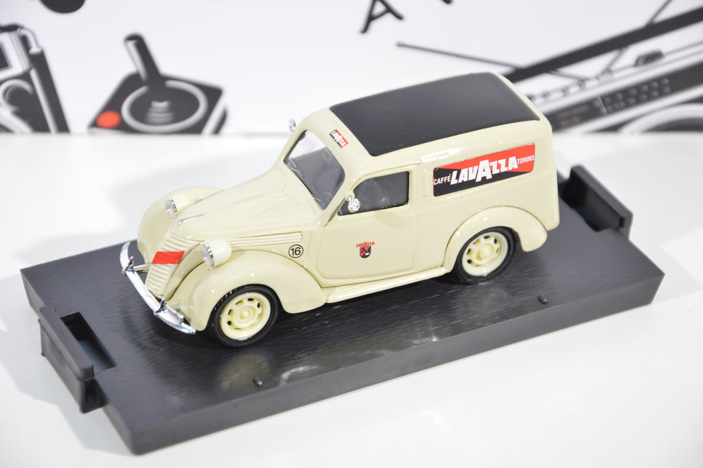 Fiat 1100 E Furgone Lavazza 1950 Brumm 1:43