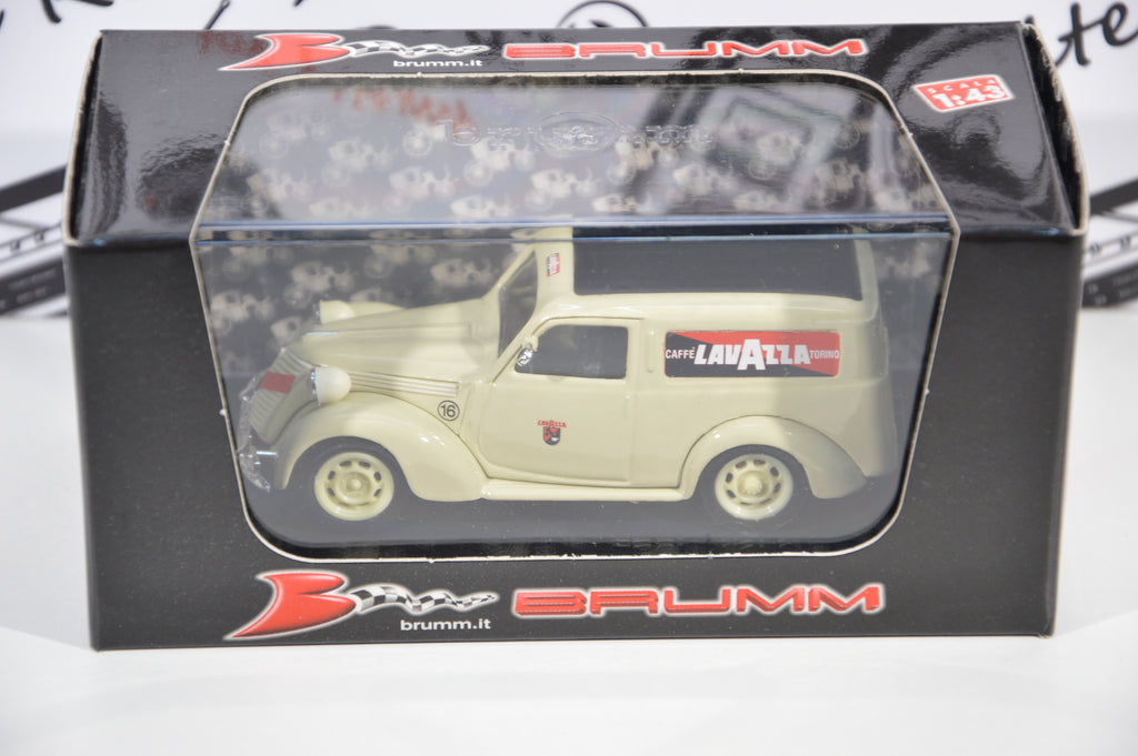 Fiat 1100 E Furgone Lavazza 1950 Brumm 1:43