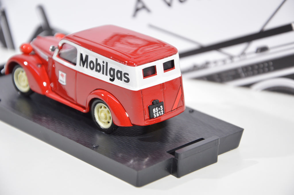 Fiat 1100 E Furgone Mobilgas 1956 Brumm 1:43