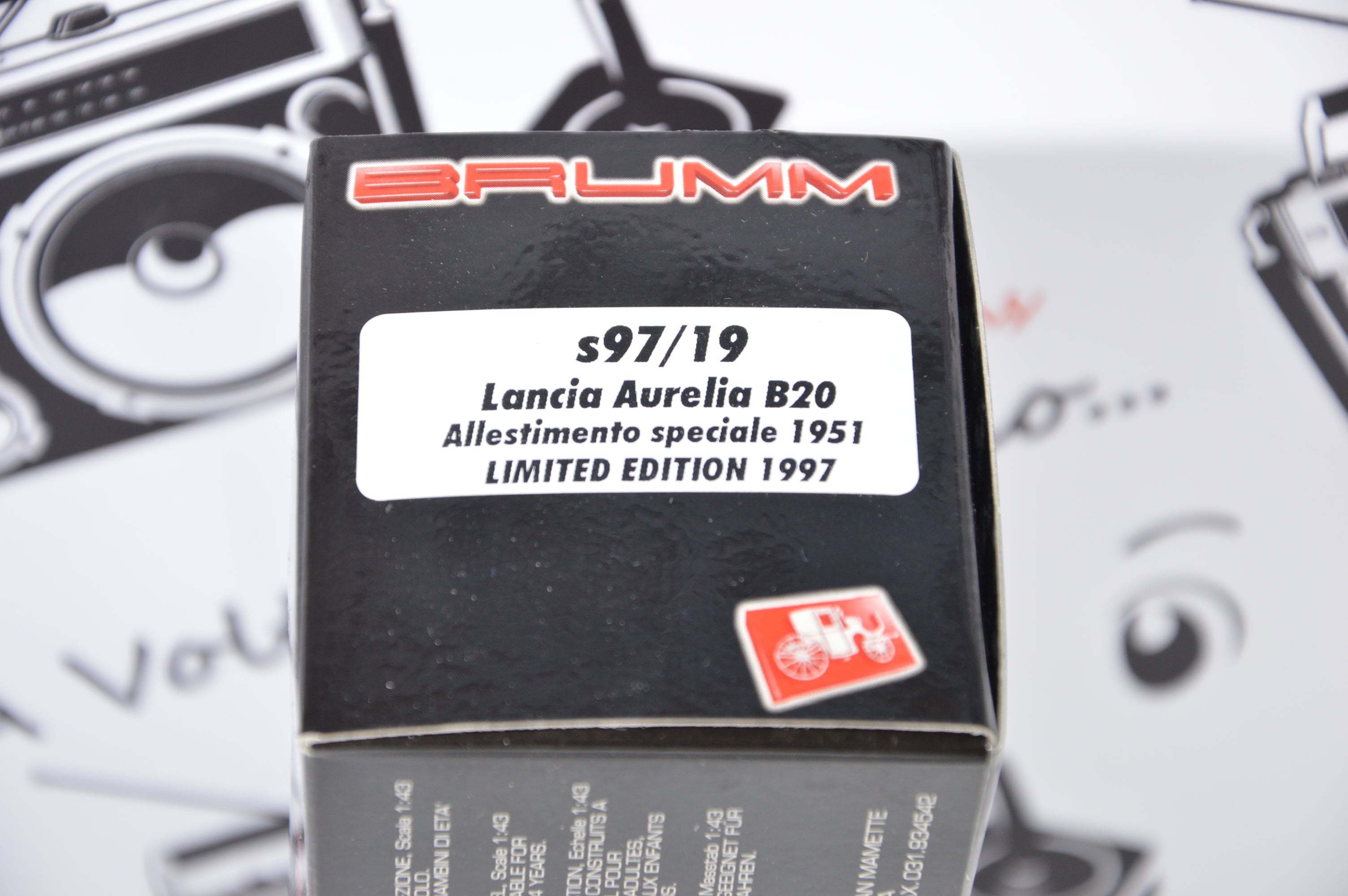 Lancia Aurelia B20 allestimento speciale 1951 Brumm 1:43