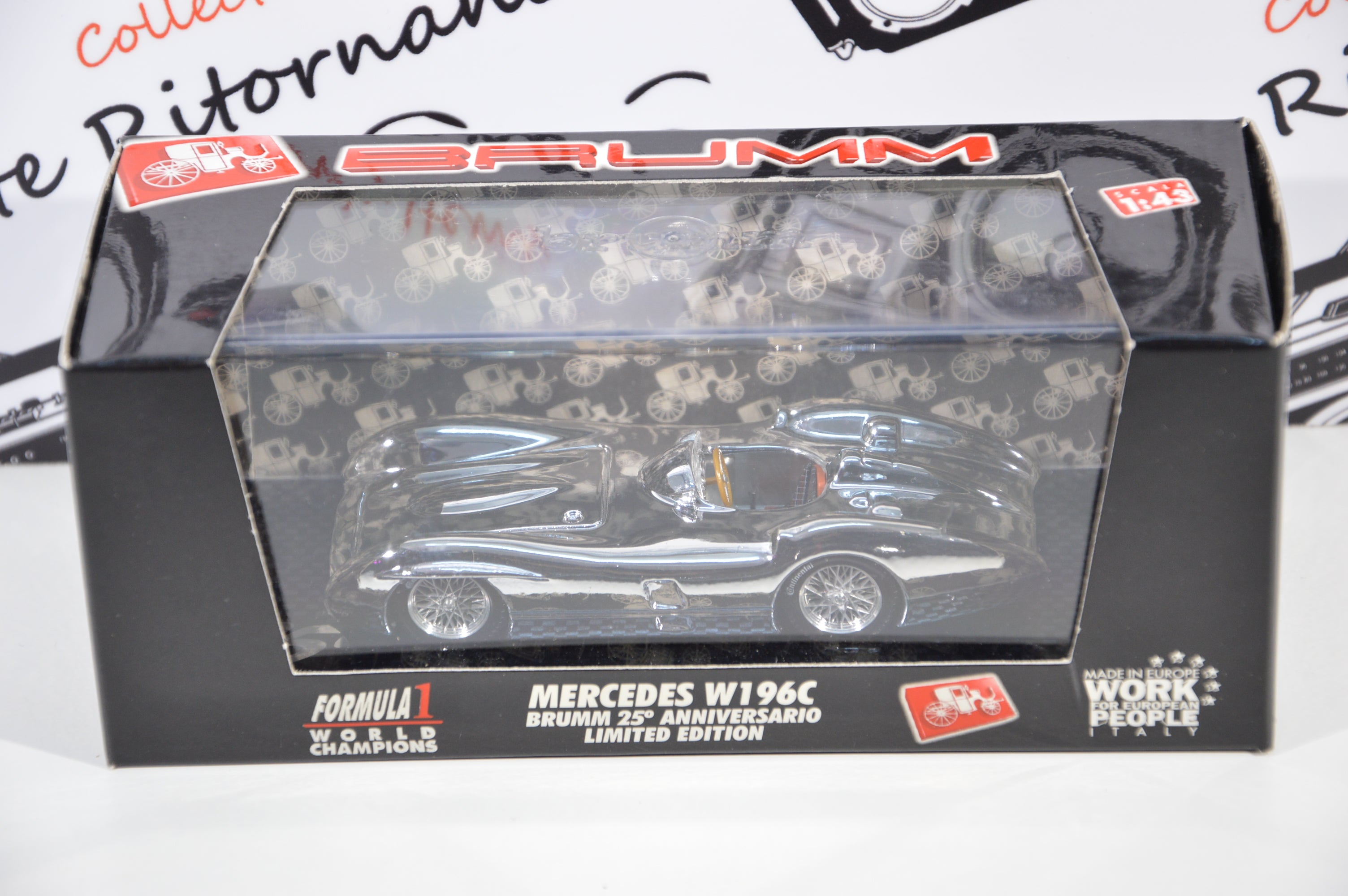 Mercedes w196c brumm 25° anniversario Brumm 1:43