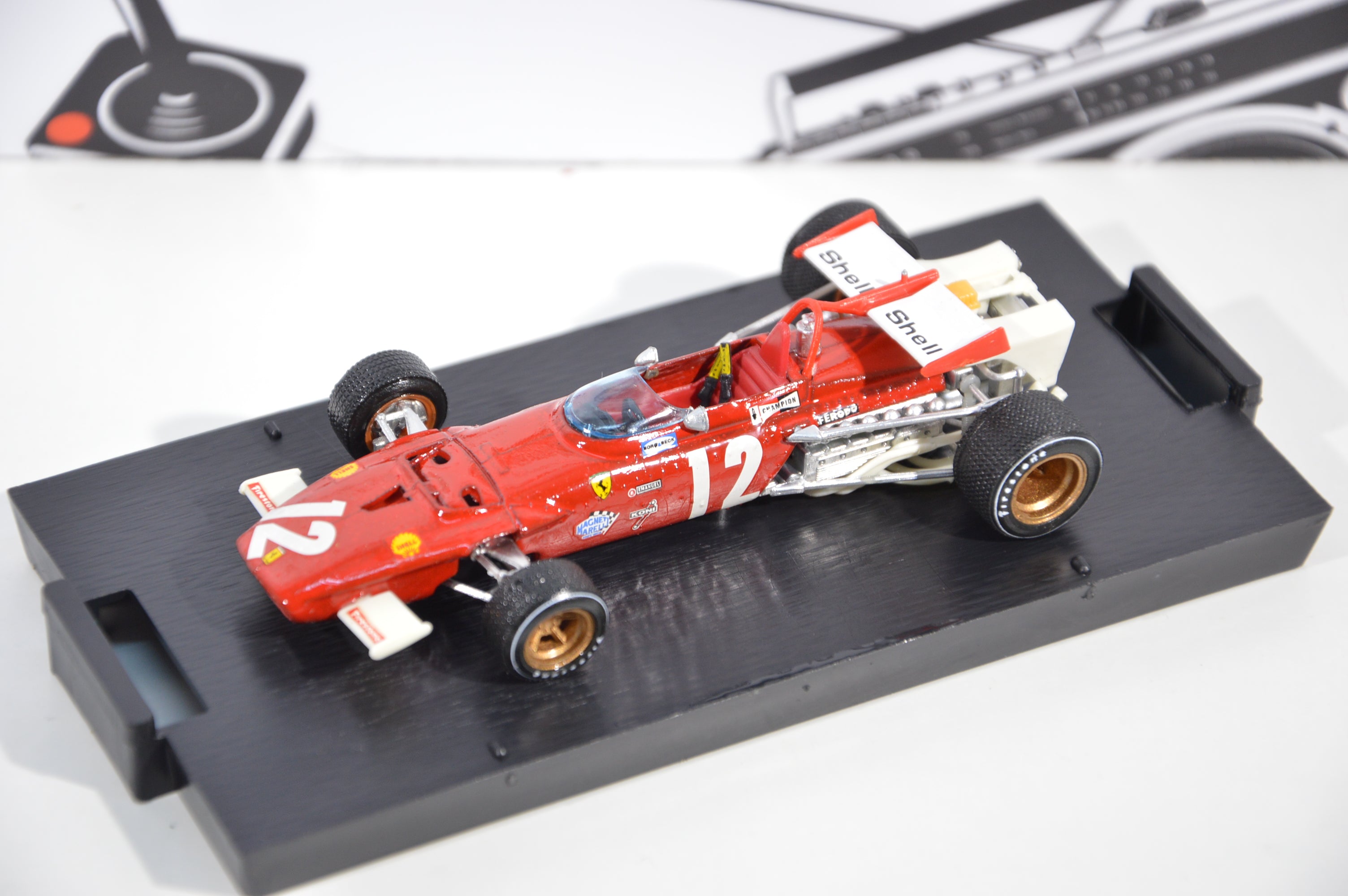 Ferrari 312B GP Austria 1970 Jacky Ickx Brumm 1:43