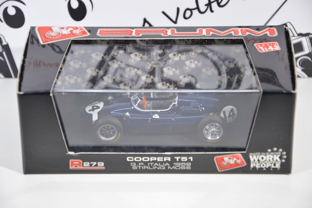 Cooper T51 Gp Italia Stirling Moss Brumm 1:43