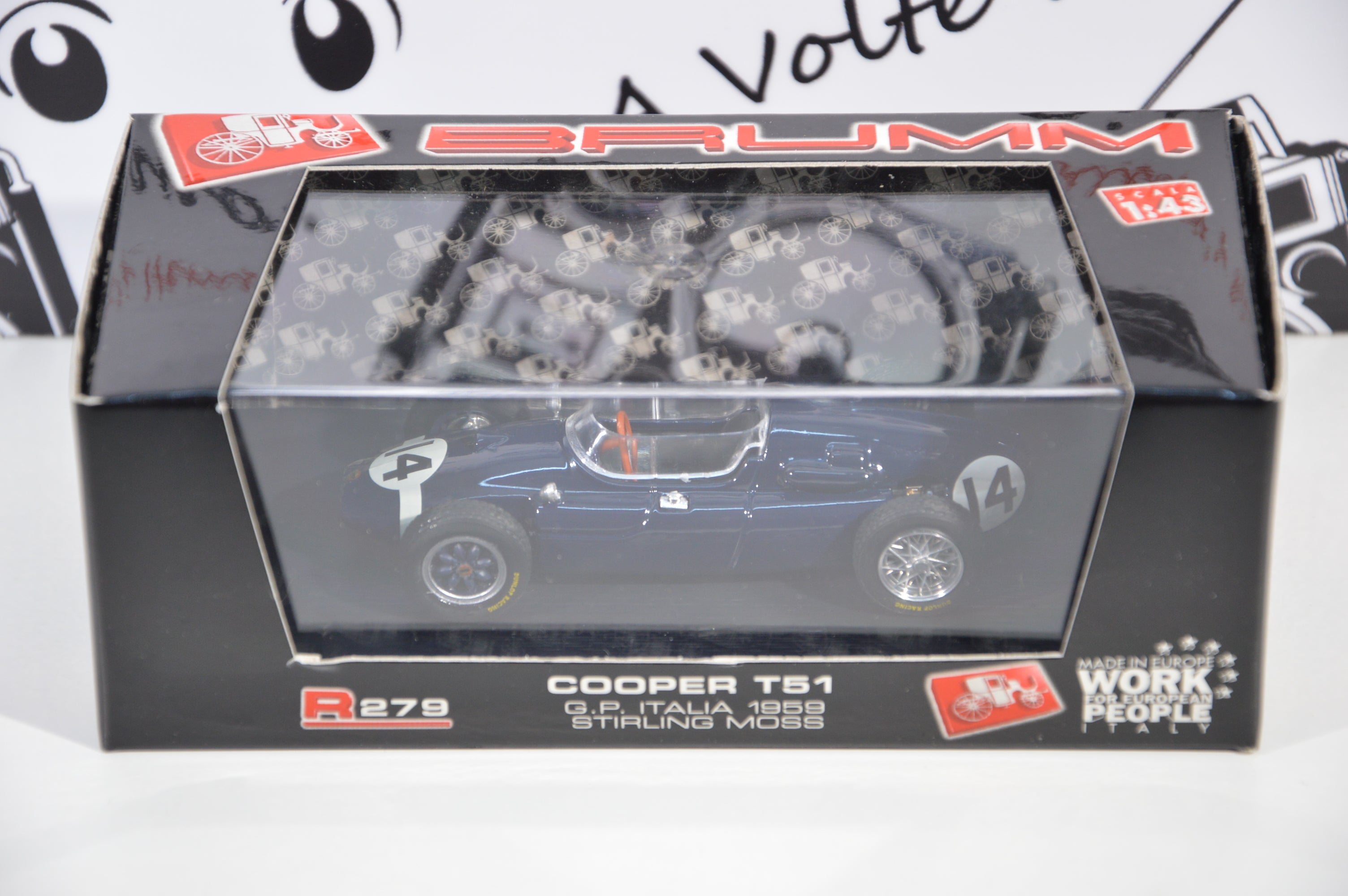 Cooper T51 Gp Italia Stirling Moss Brumm 1:43