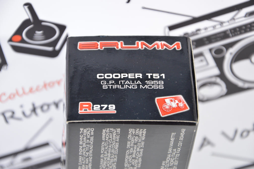 Cooper T51 Gp Italia Stirling Moss Brumm 1:43