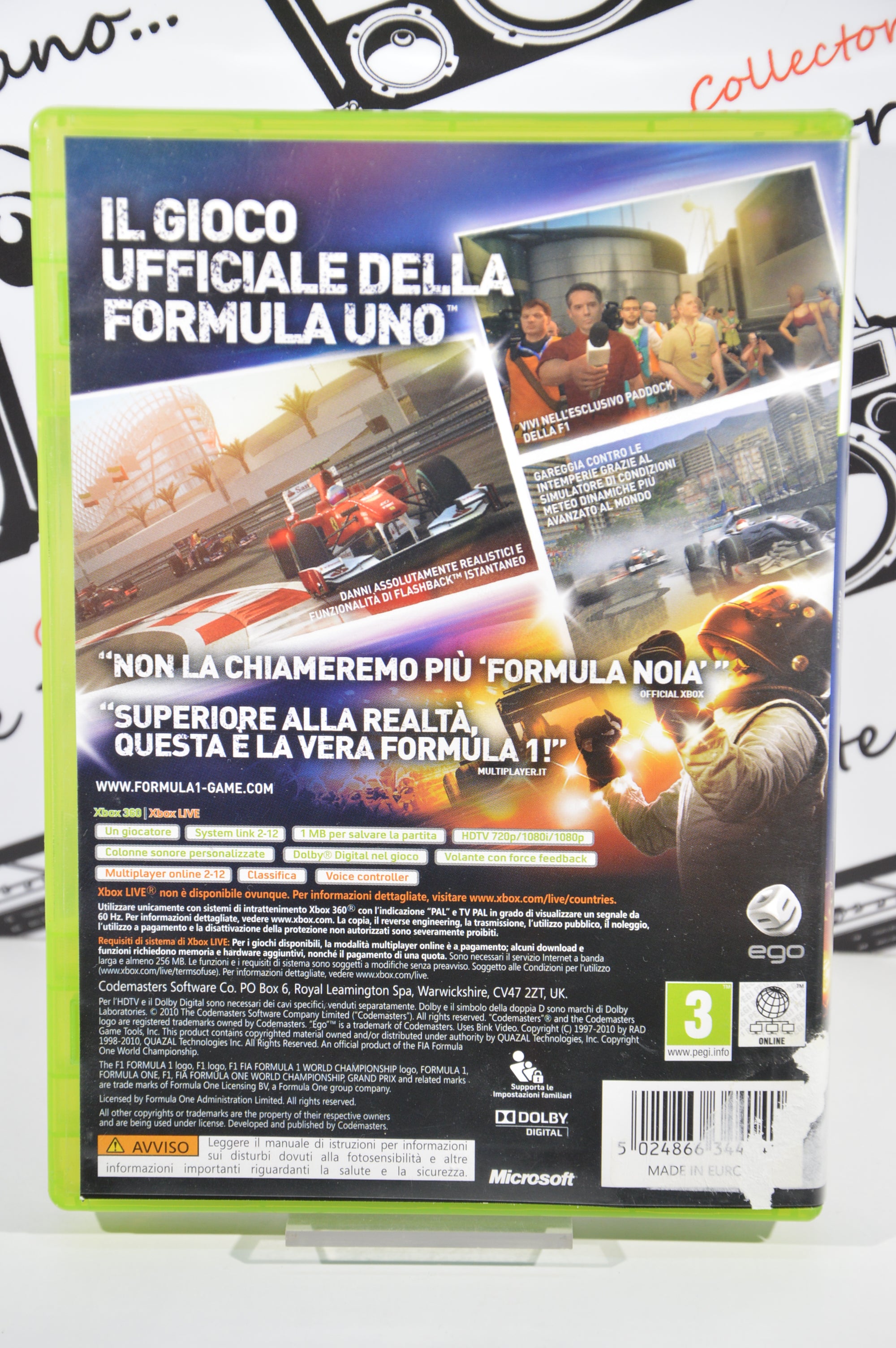 Formula 1 2010 Xbox 360