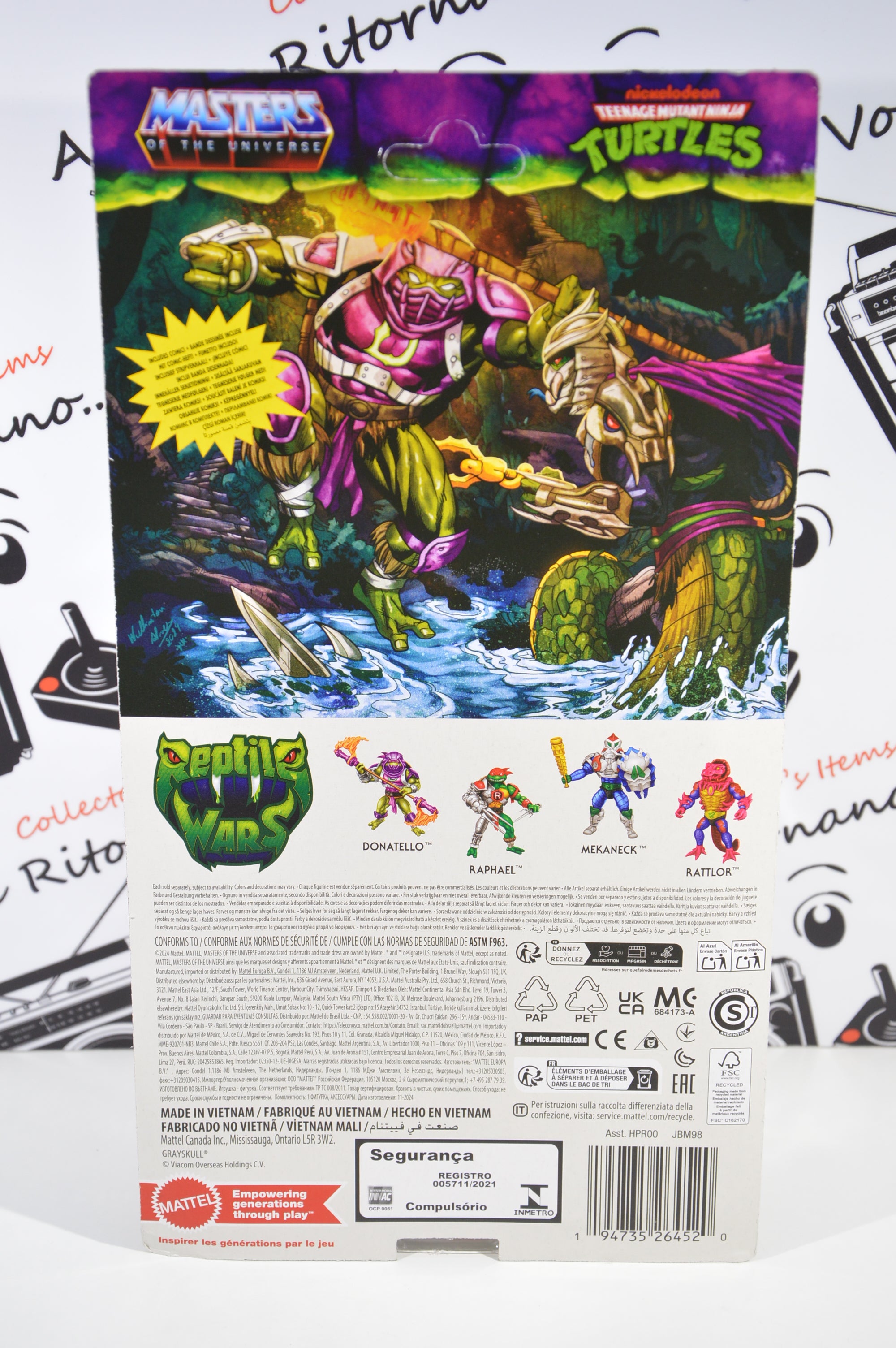 Turtles of Grayskull Donatello Mattel 2024