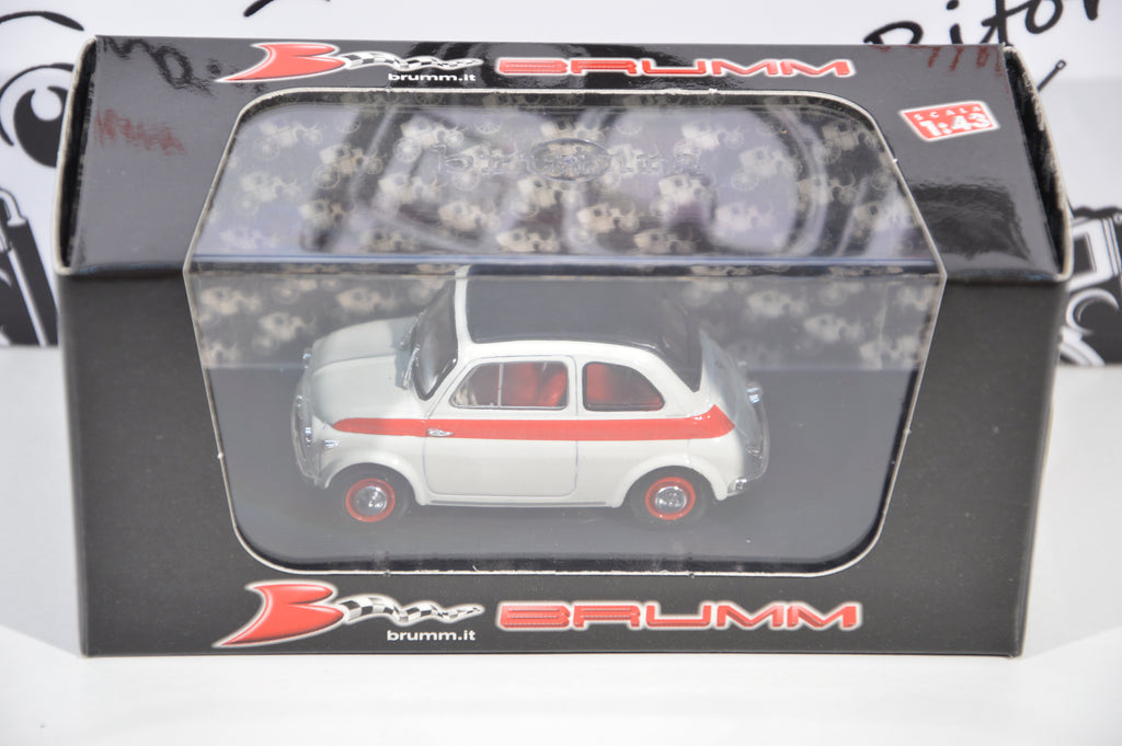 Fiat nuova 500 sport chiusa 1957 Brumm 1:43
