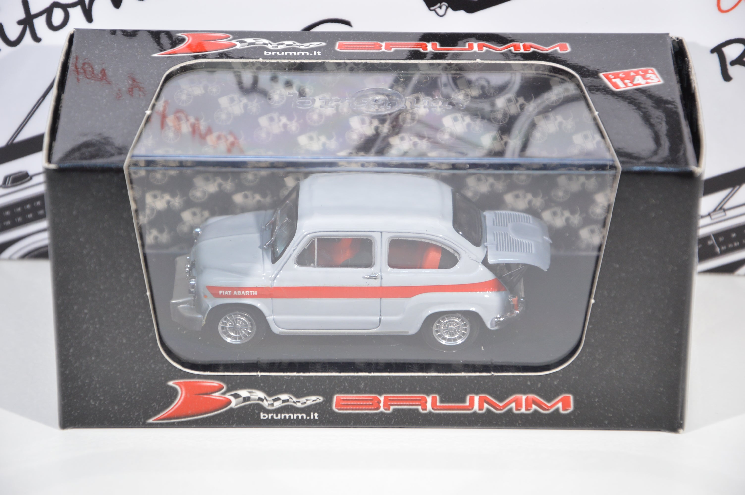 Fiat Abarth 850 tc corsa 1966 Brumm 1:43