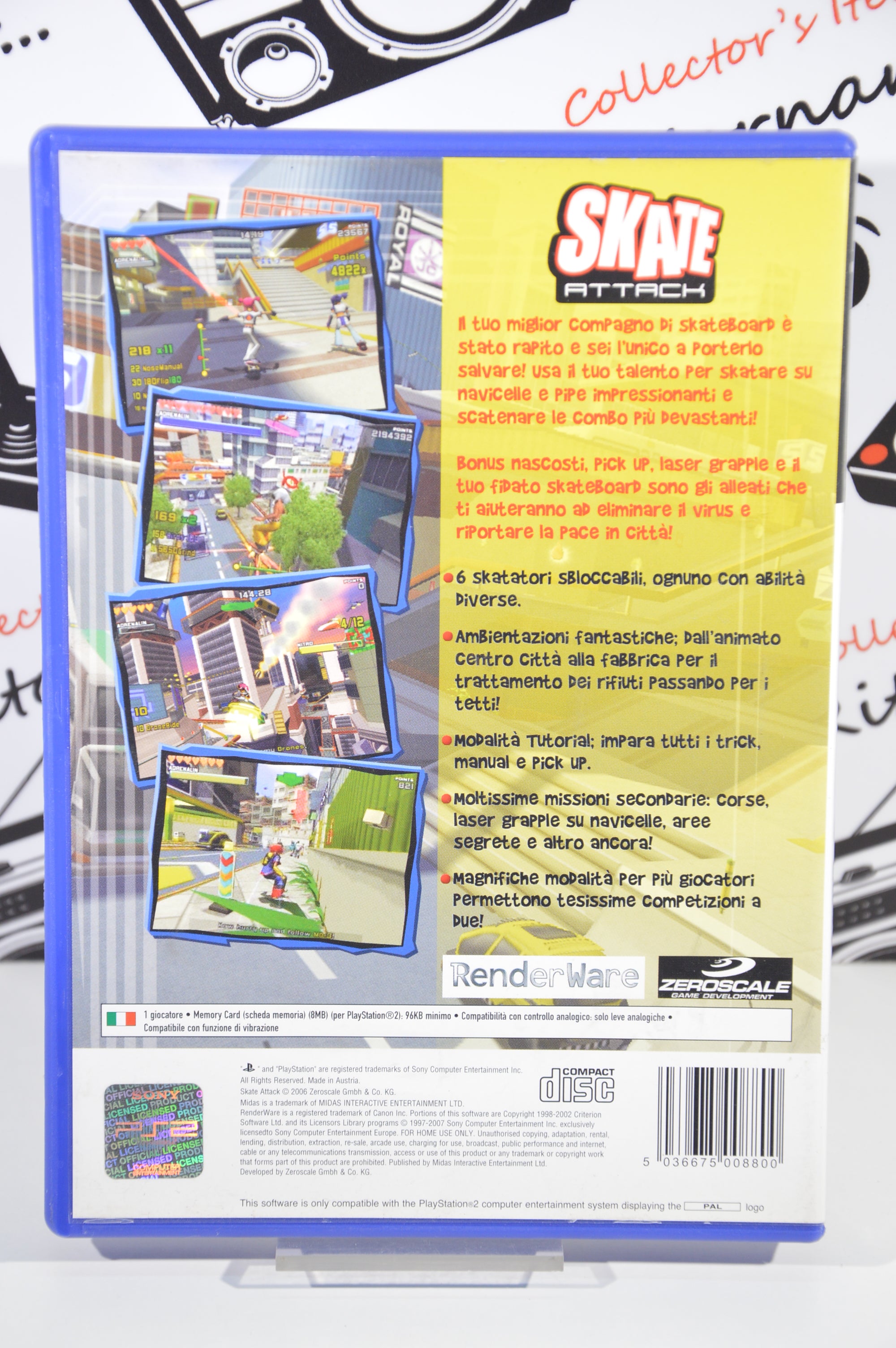 Skate attack Playstation 2