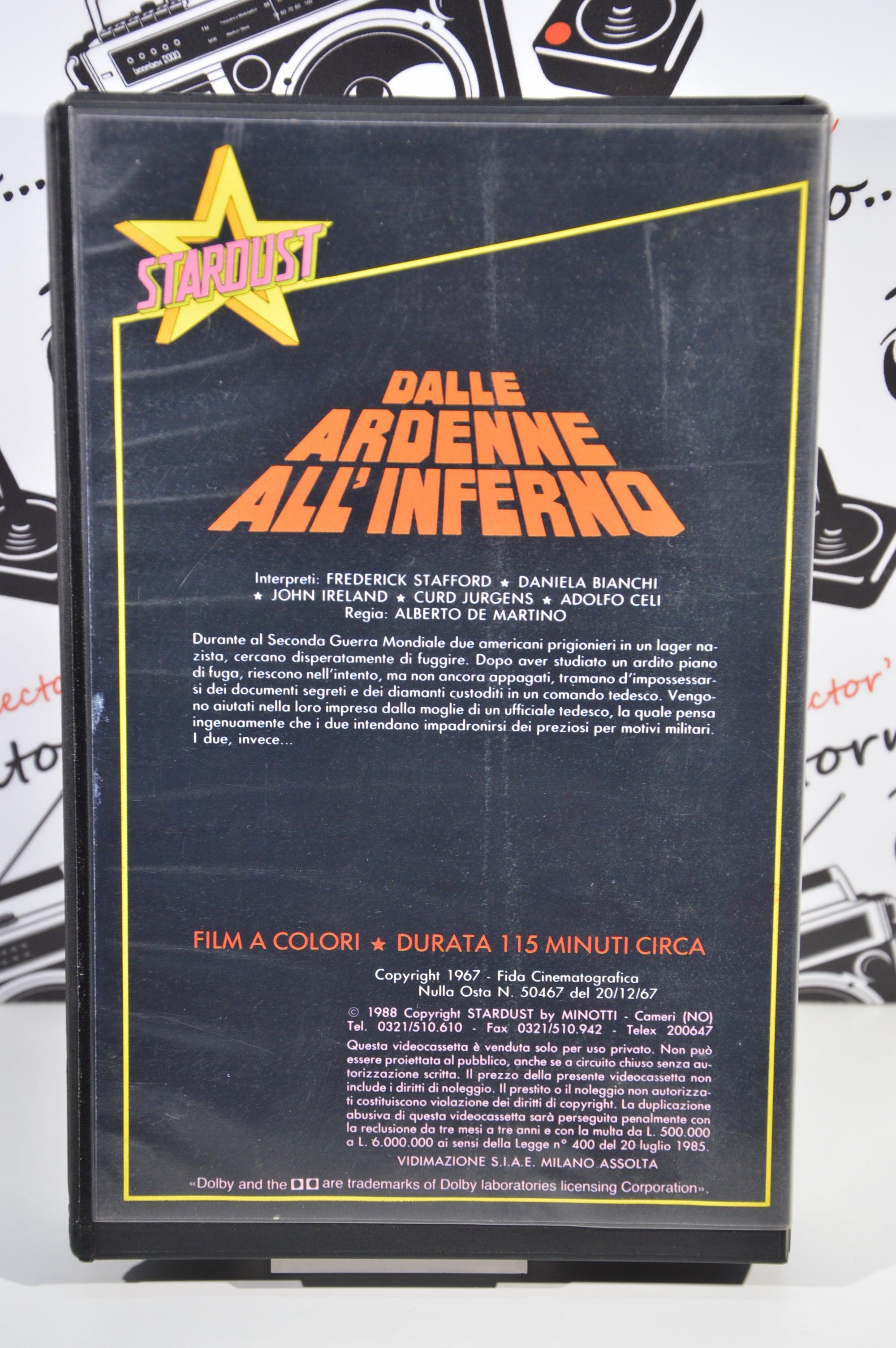 Dalle Ardenne all'inferno VHS