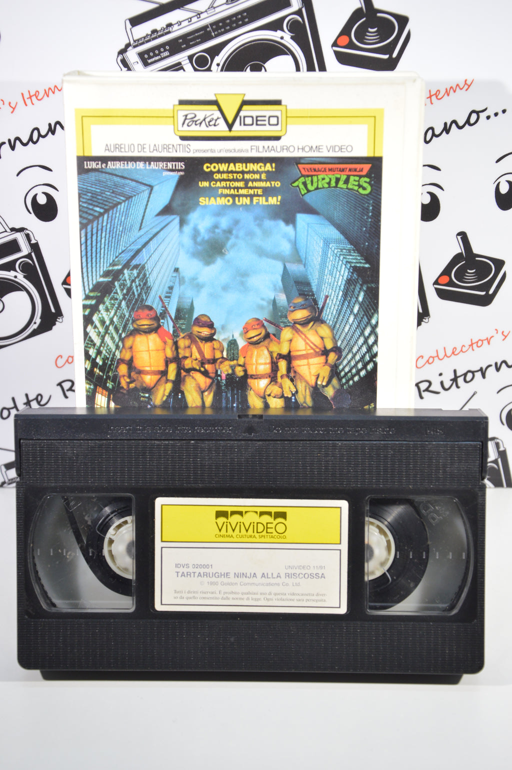 Tartarughe Ninja alla riscossa VHS