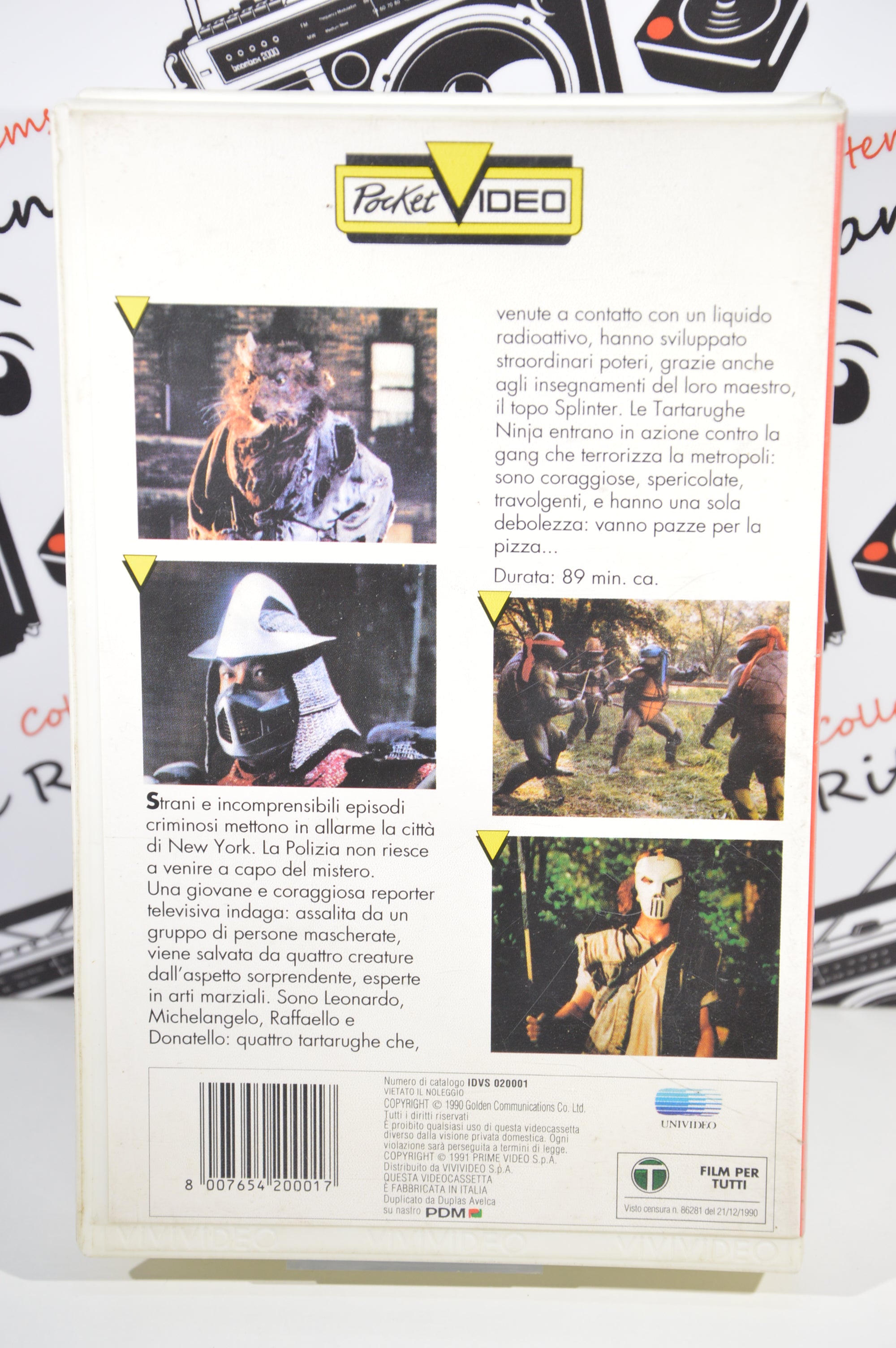 Tartarughe Ninja alla riscossa VHS