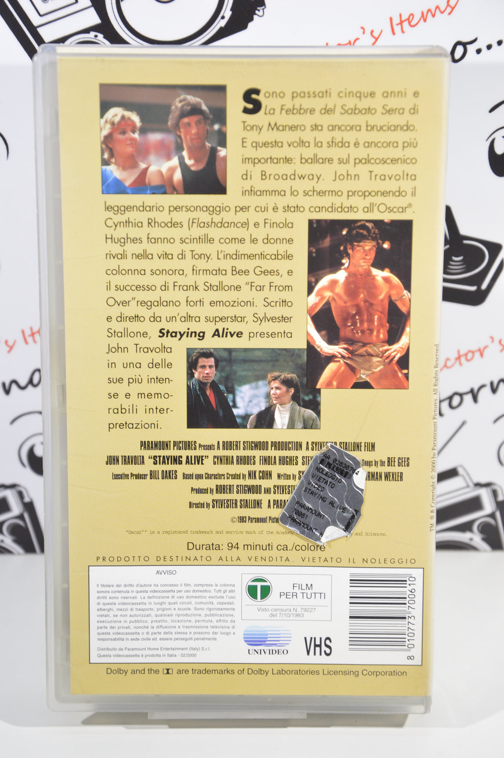 Staying Alive VHS