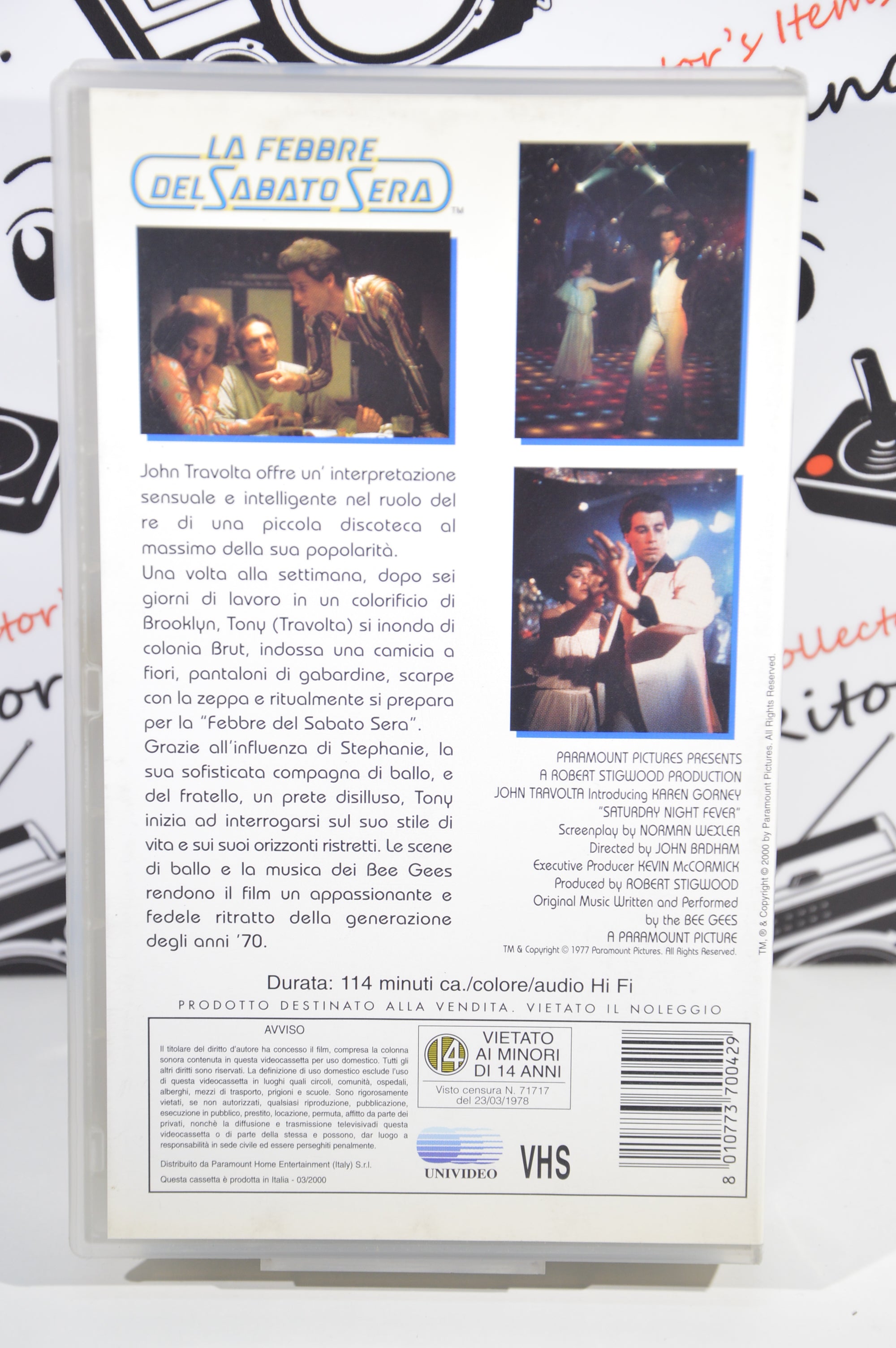 La febbre del sabato sera VHS