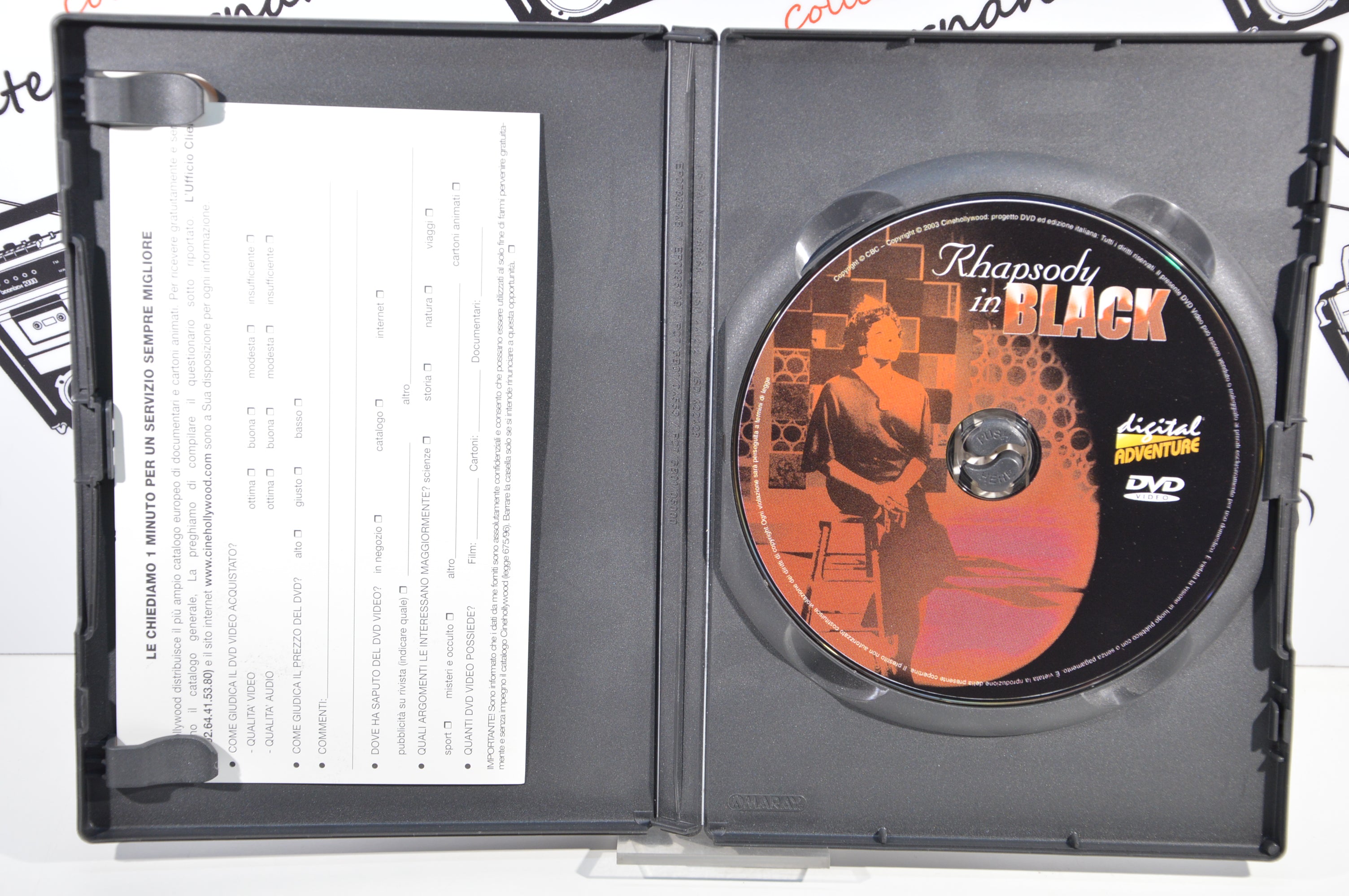 Rhapsody in Black Dvd