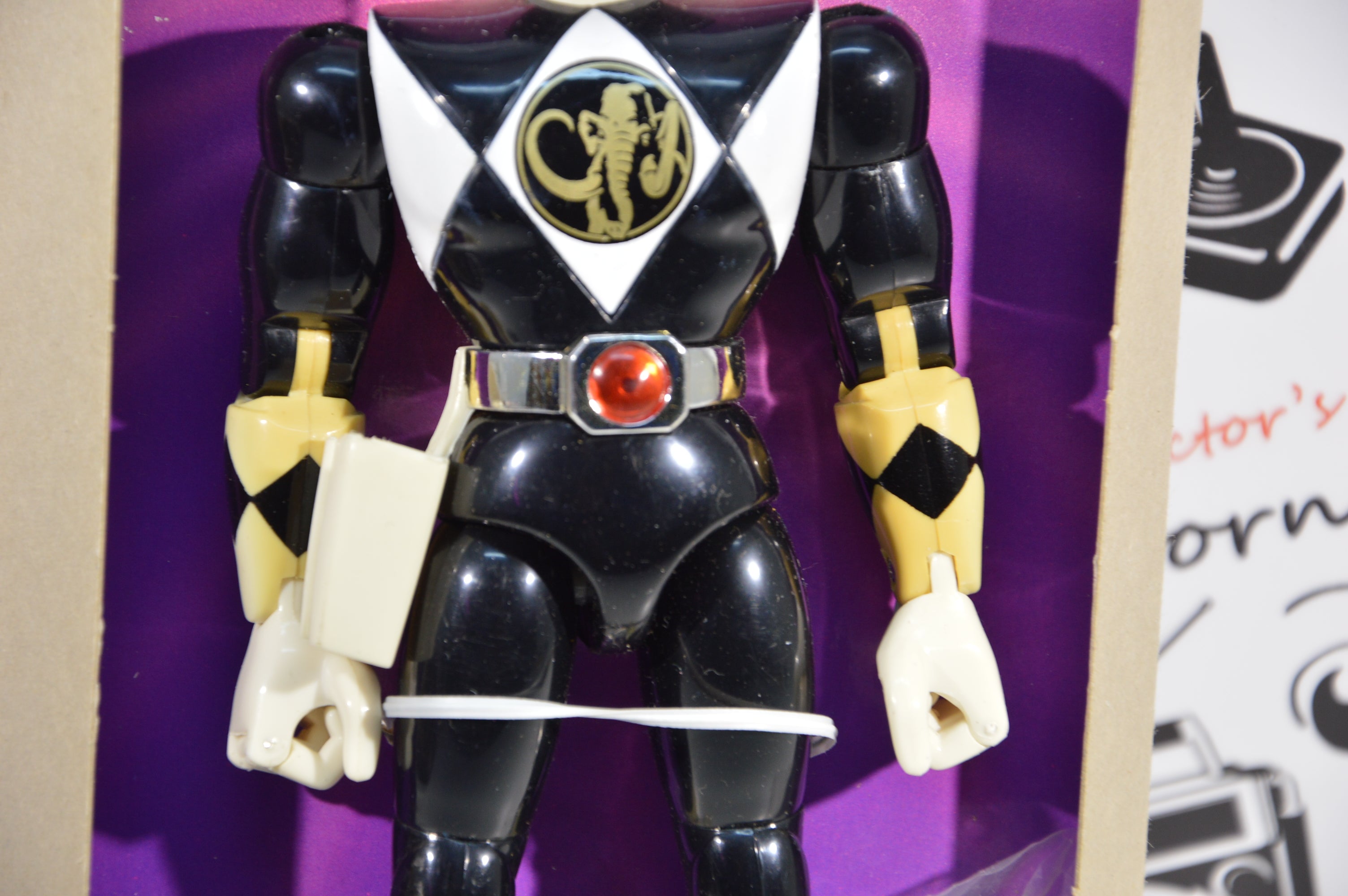 Power Rangers Zach Black ranger Bandai Giochi preziosi 1993