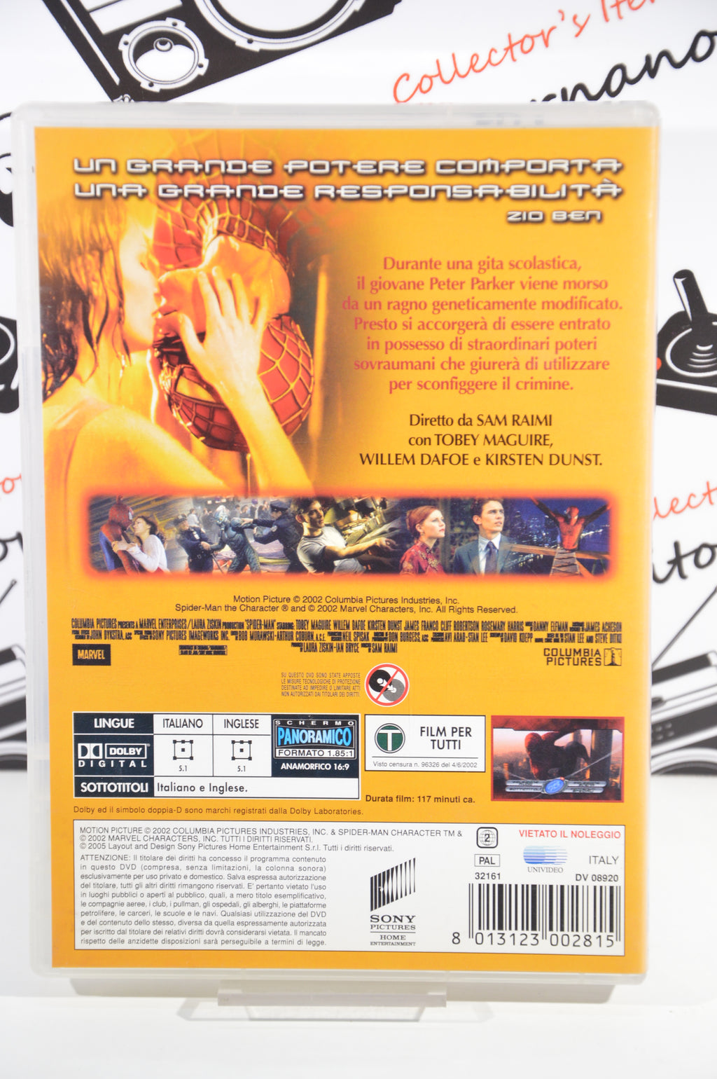 Spider-Man Dvd