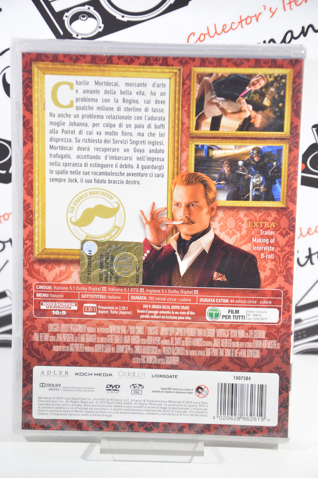 Mortdecai Dvd