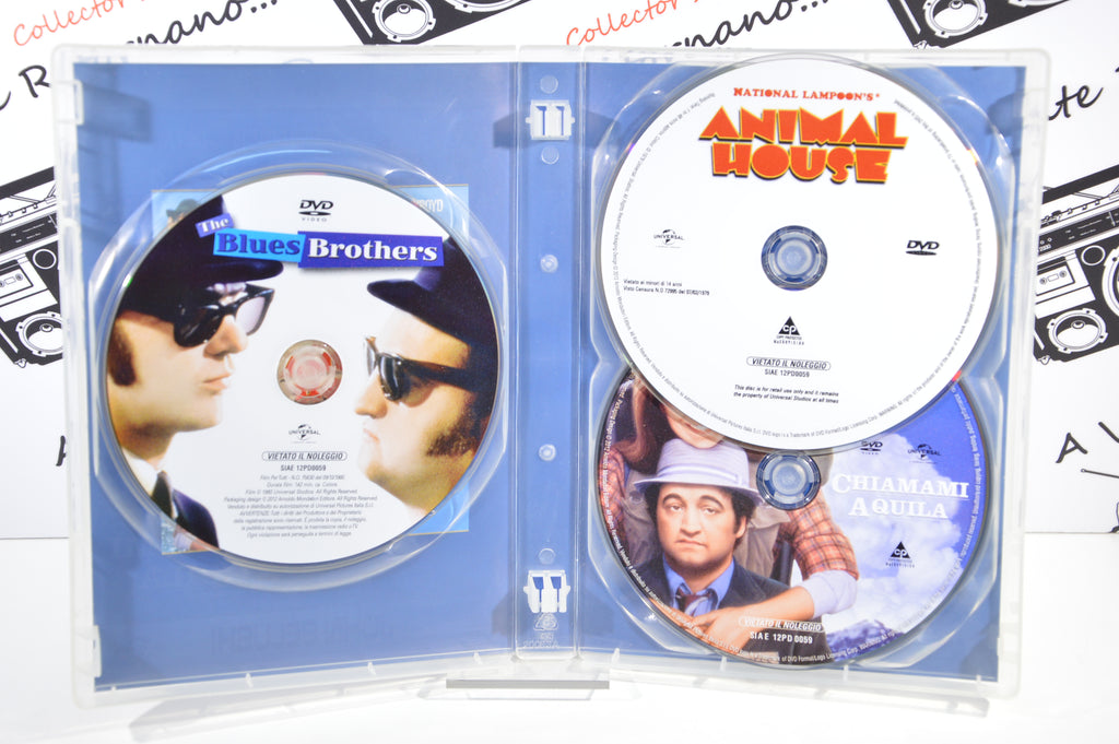 John Belushi collection Cofanetto 3 dvd