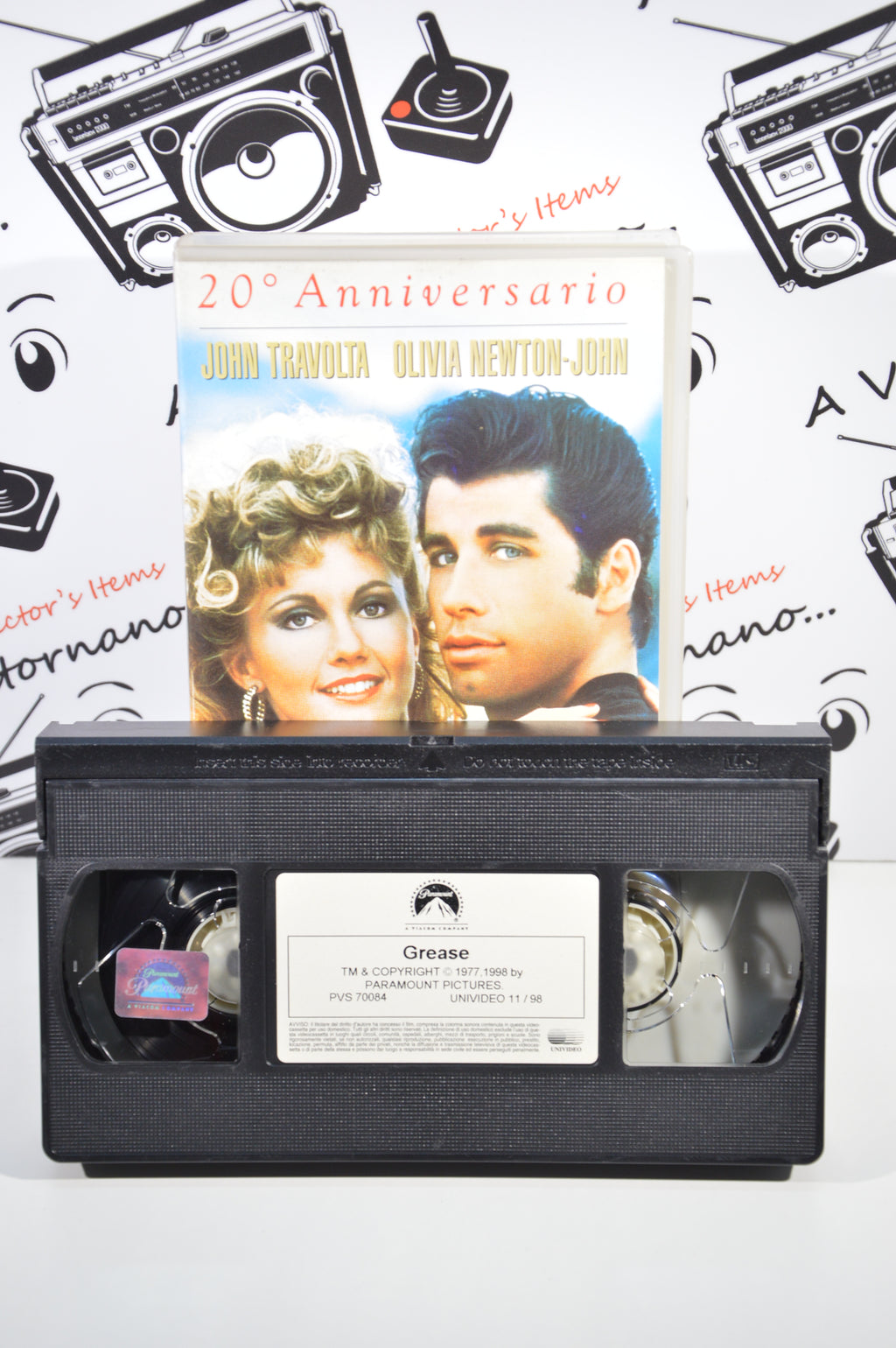 Grease VHS 20° anniversario