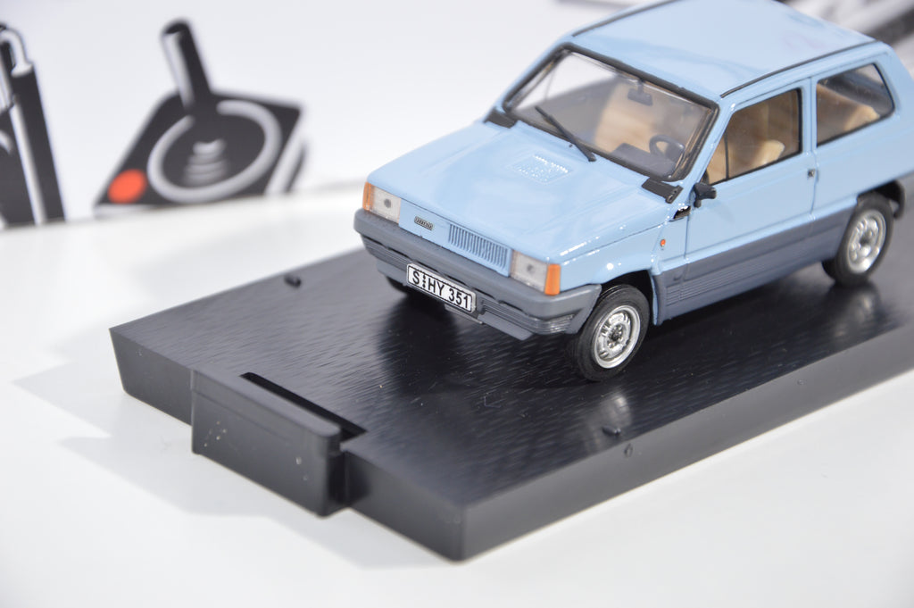 Fiat Panda 34 prima serie export 1980 azzurro bahia Brumm 1:43