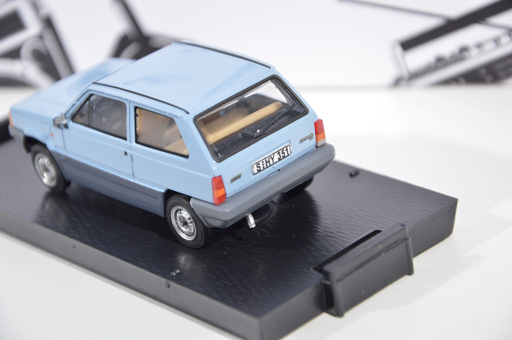 Fiat Panda 34 prima serie export 1980 azzurro bahia Brumm 1:43