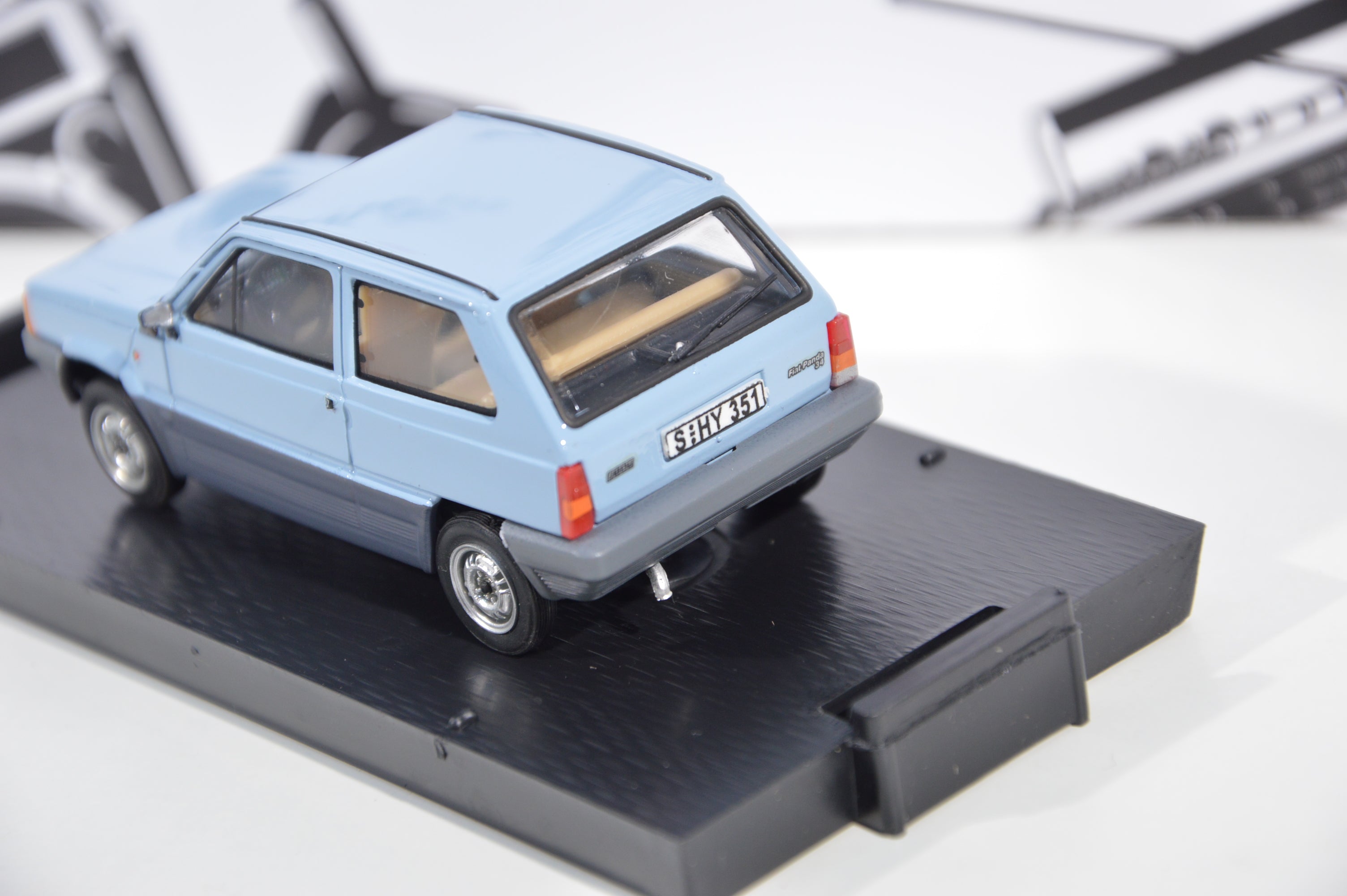 Fiat Panda 34 prima serie export 1980 azzurro bahia Brumm 1:43
