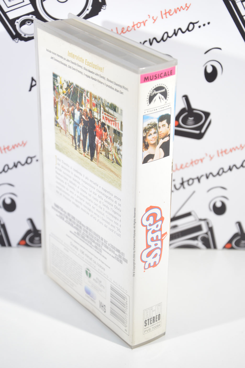 Grease VHS 20° anniversario