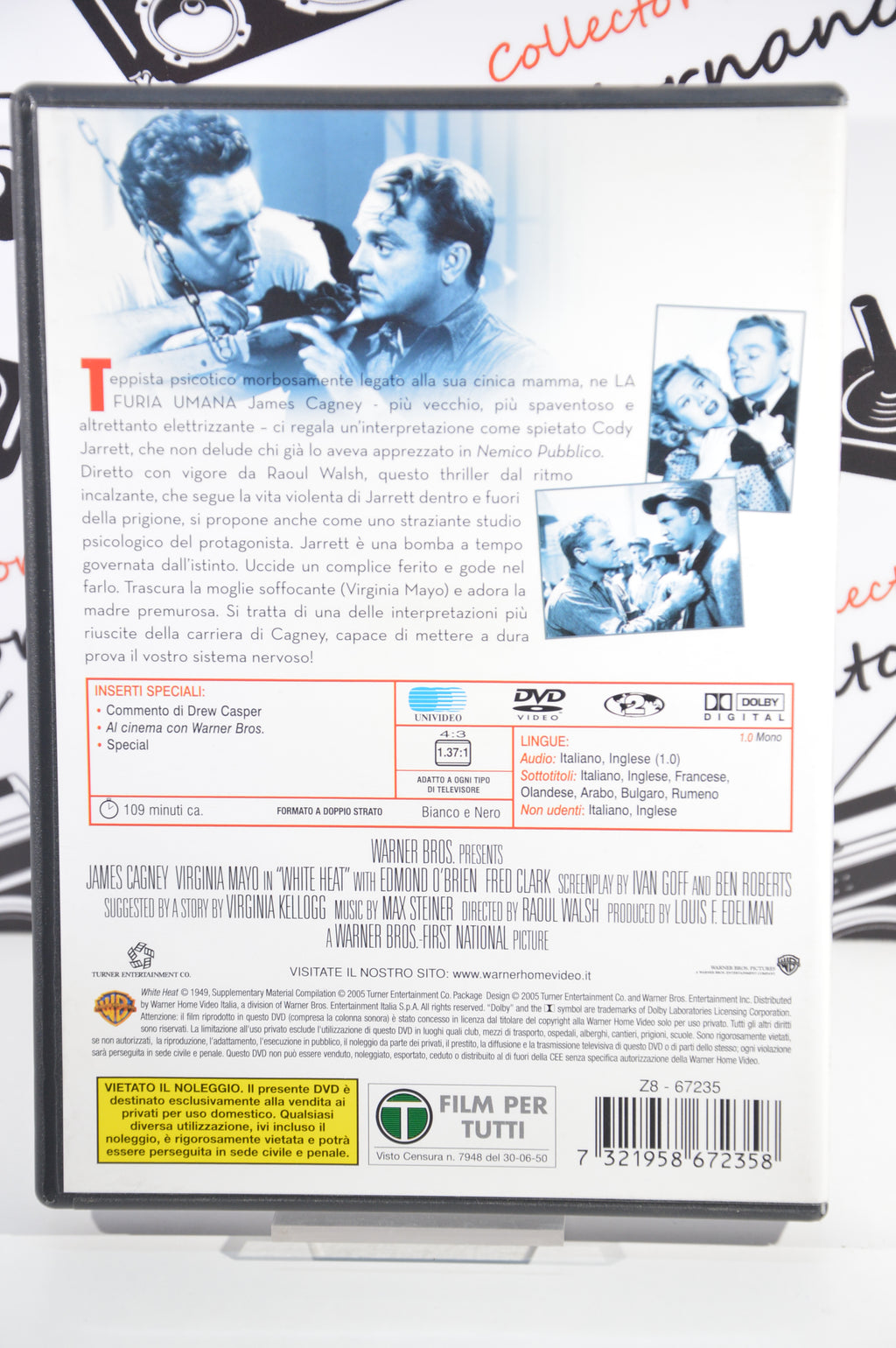 La furia umana Dvd
