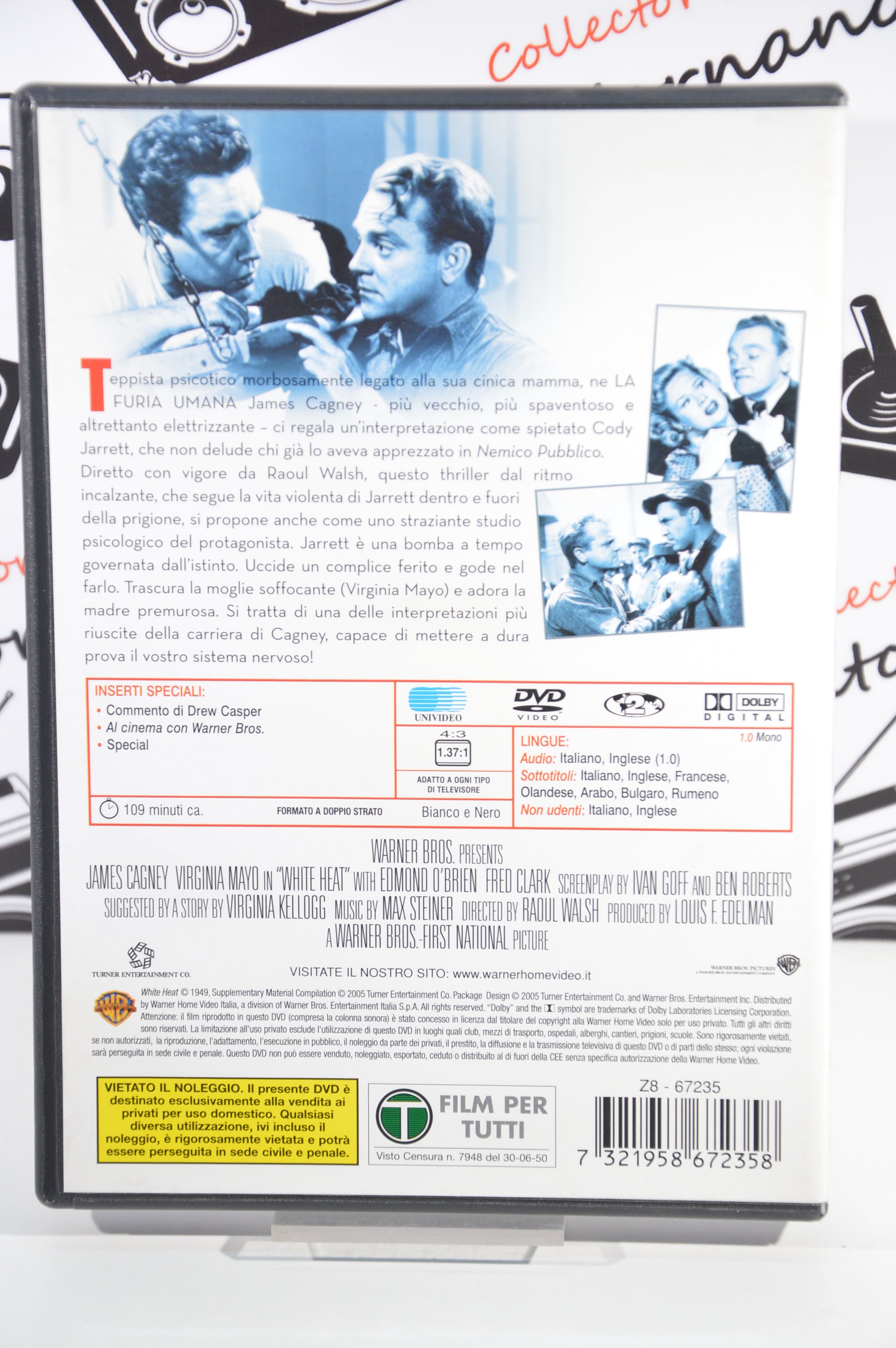 La furia umana Dvd