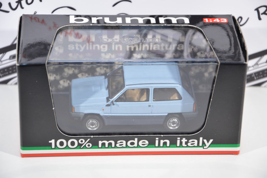 Fiat Panda 34 prima serie export 1980 azzurro bahia Brumm 1:43