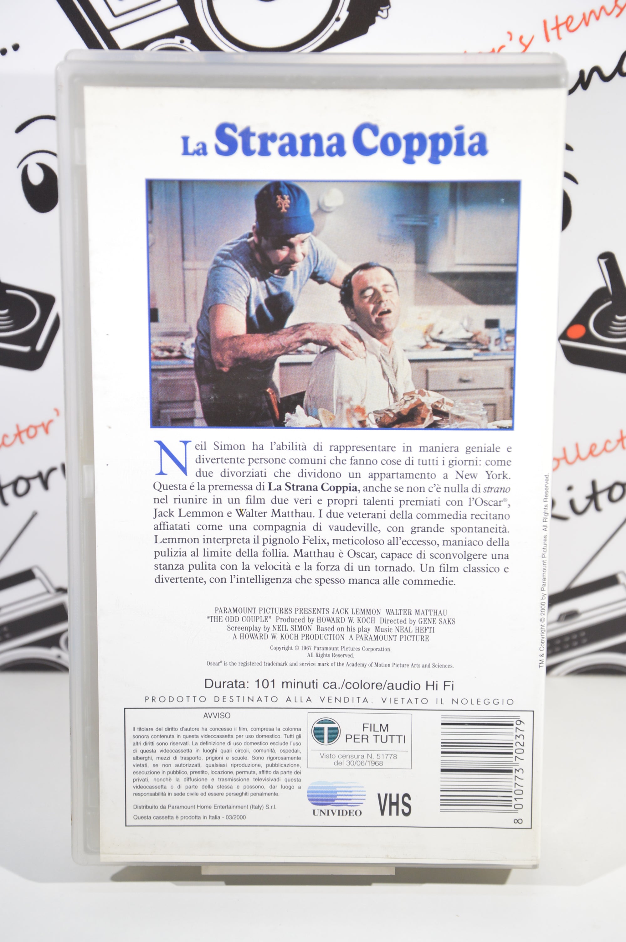 La strana coppia VHS