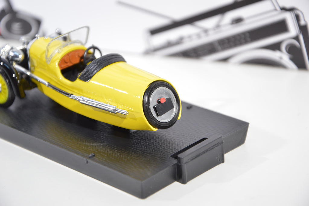 Morgan MX-4 Super sport aperta 1935 giallo Brumm 1:43