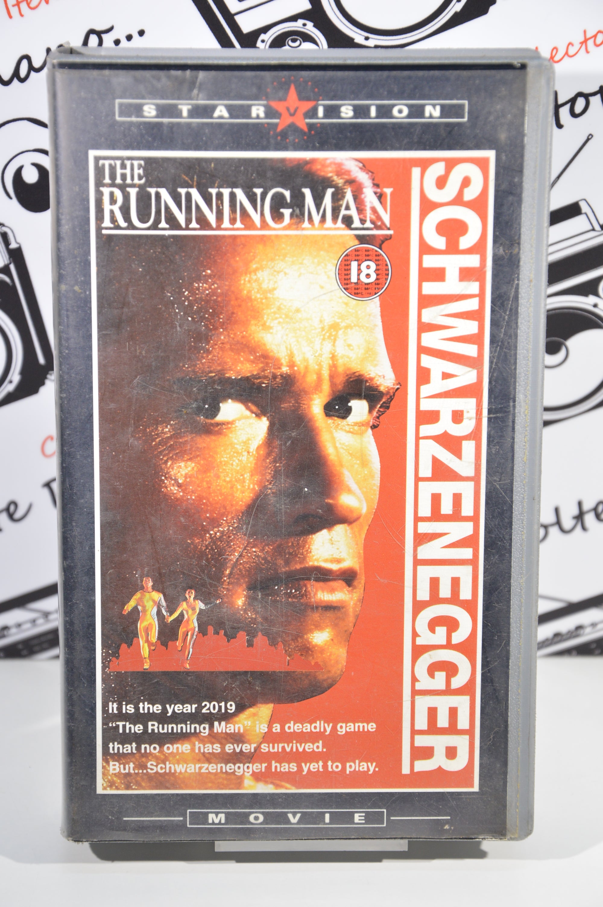 The running Man VHS lingua inglese