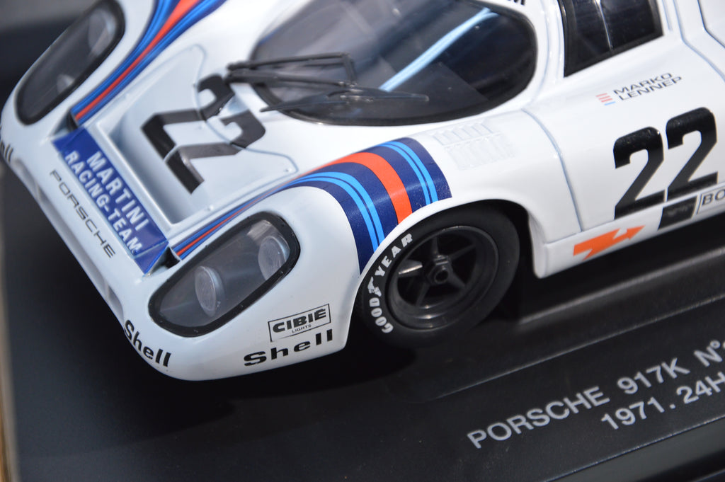 Porsche 917K Martini racing team Universal Hobbies scala 1:18