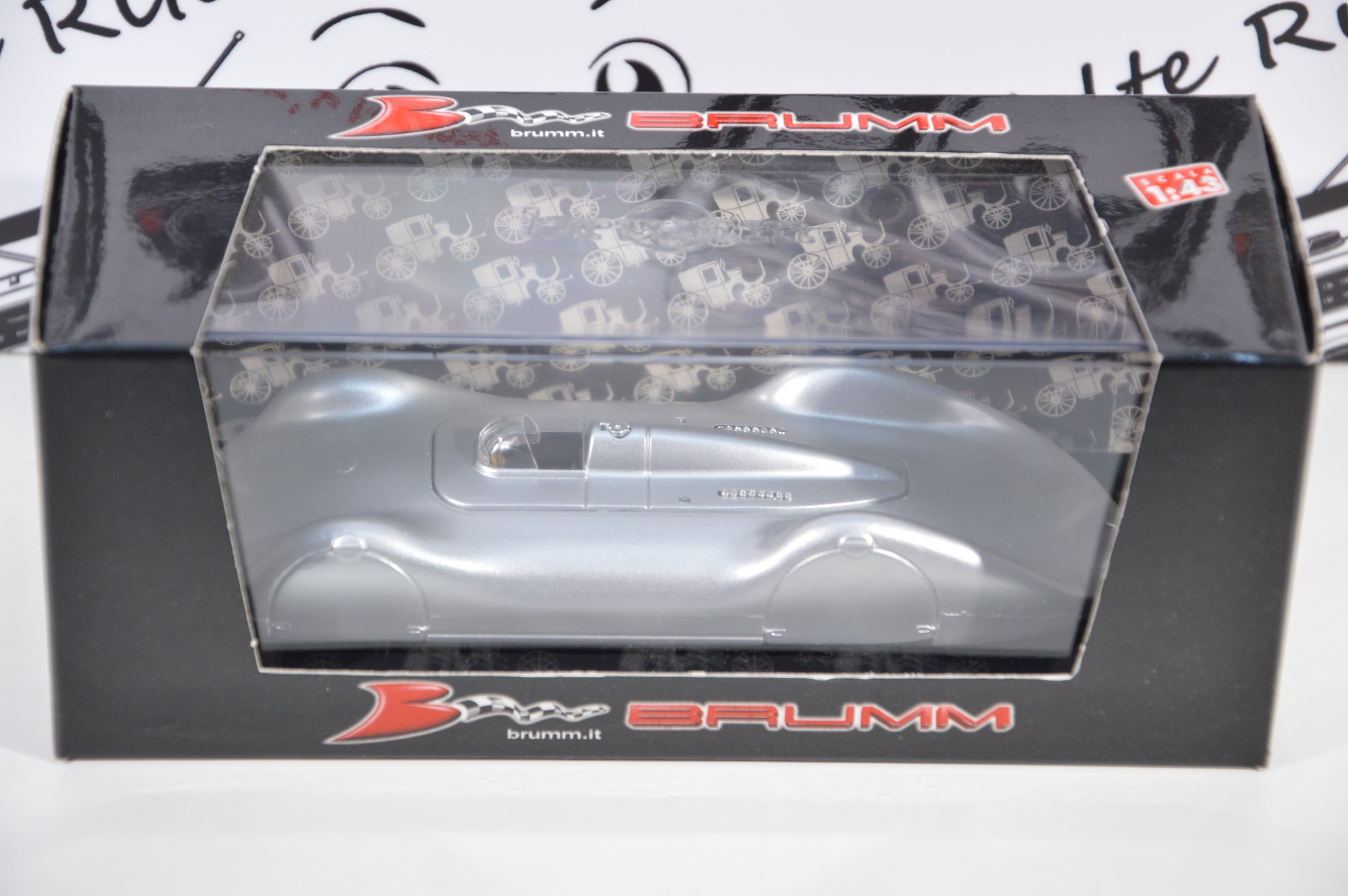 Auto Union tipo C "Streamline" World speed record Brumm 1:43