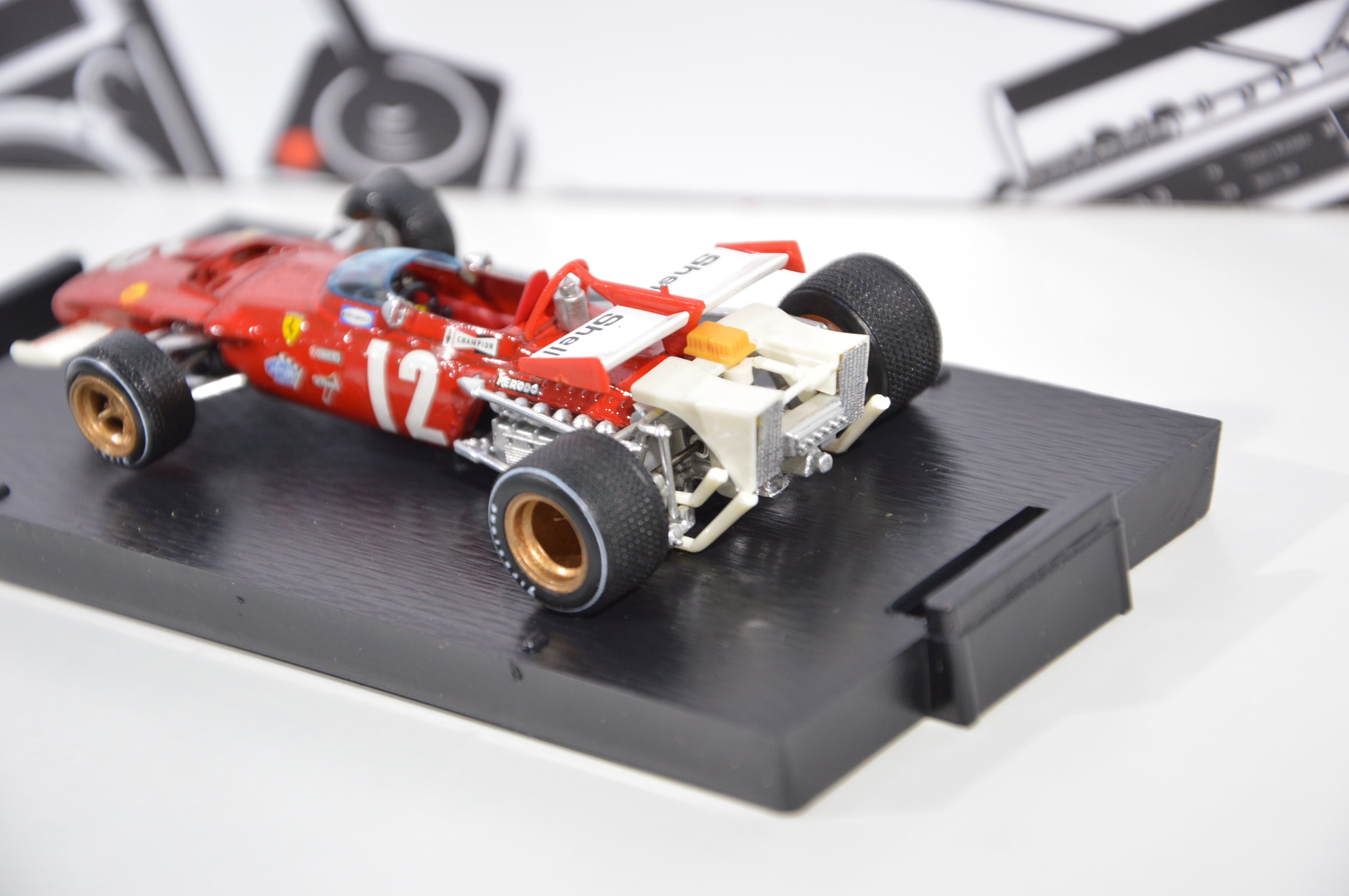 Ferrari 312b Gp Austria 1970 Jacky Ickx Brumm 1:43
