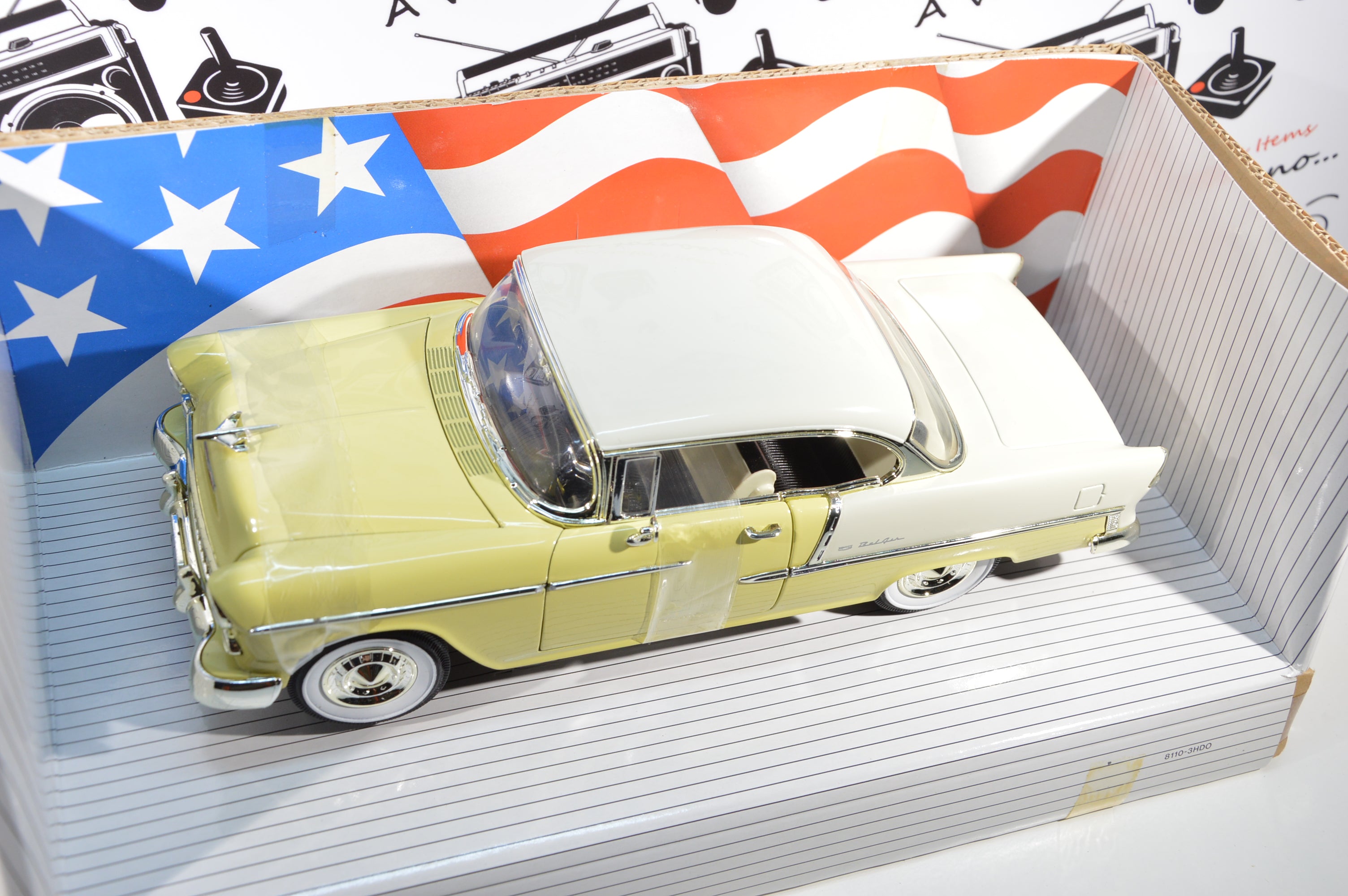 Chevrolet Bel Air 1955 ERTL scala 1:18