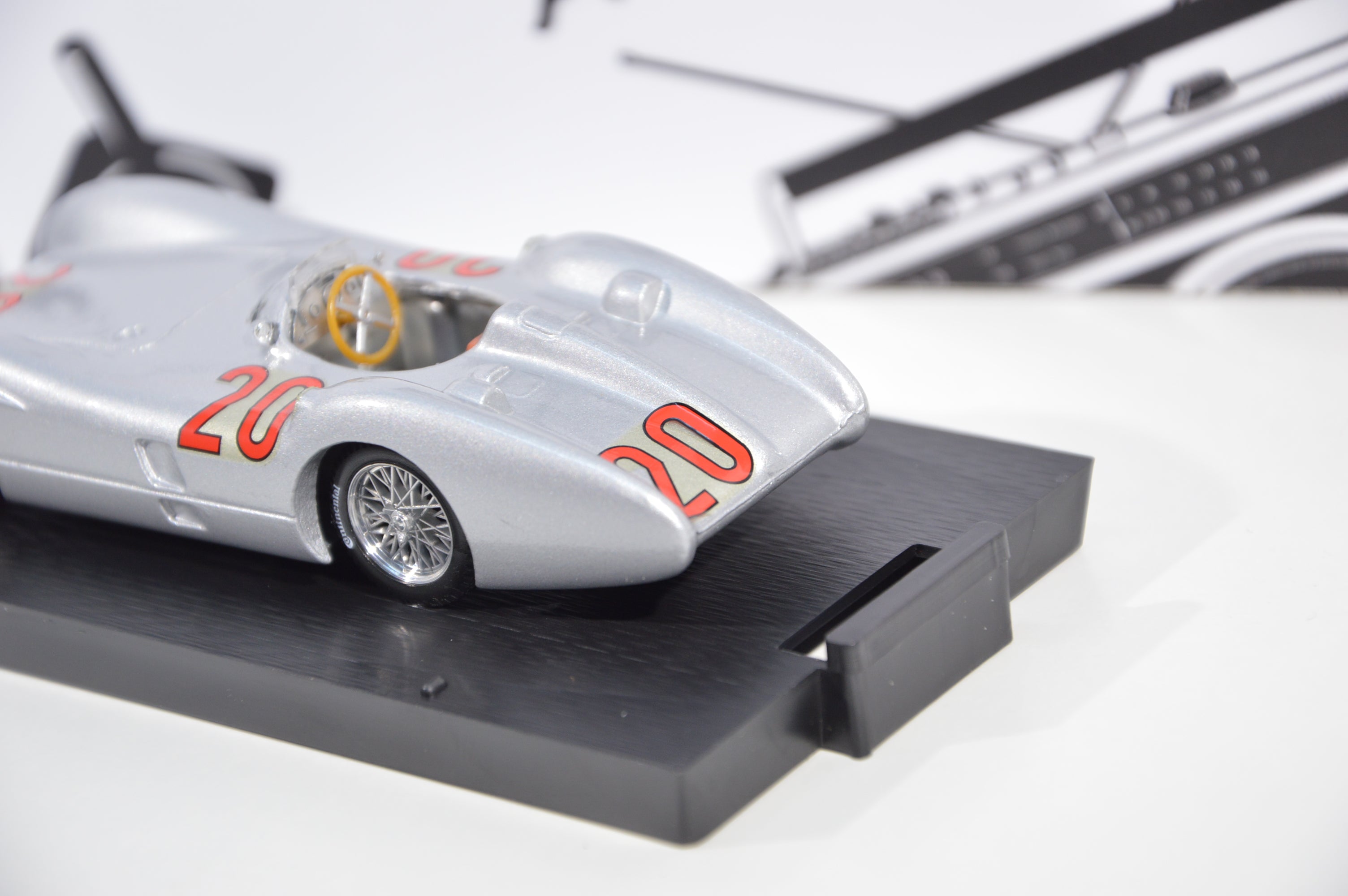 Mercedes W196C Gp Francia 1954 Karl Kling Brumm 1:43