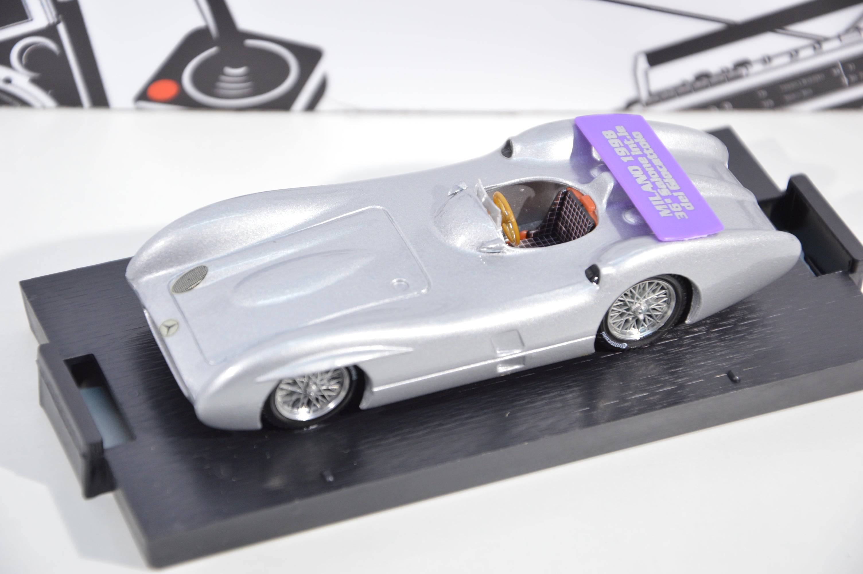 Mercedes w196c 1955 salone del giocattolo Milano Brumm 1:43